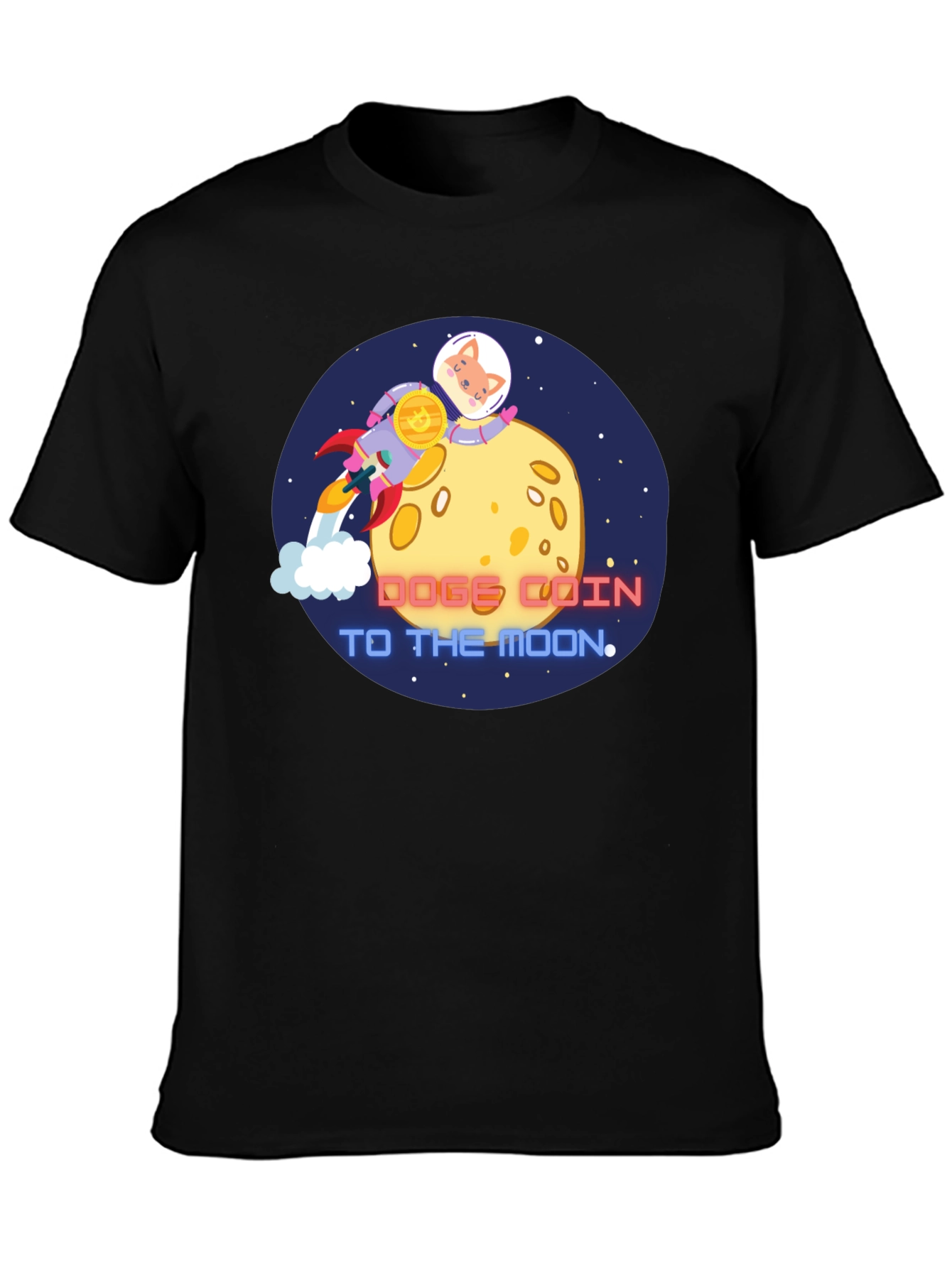 Dogecoin To The Moon T-Shirt