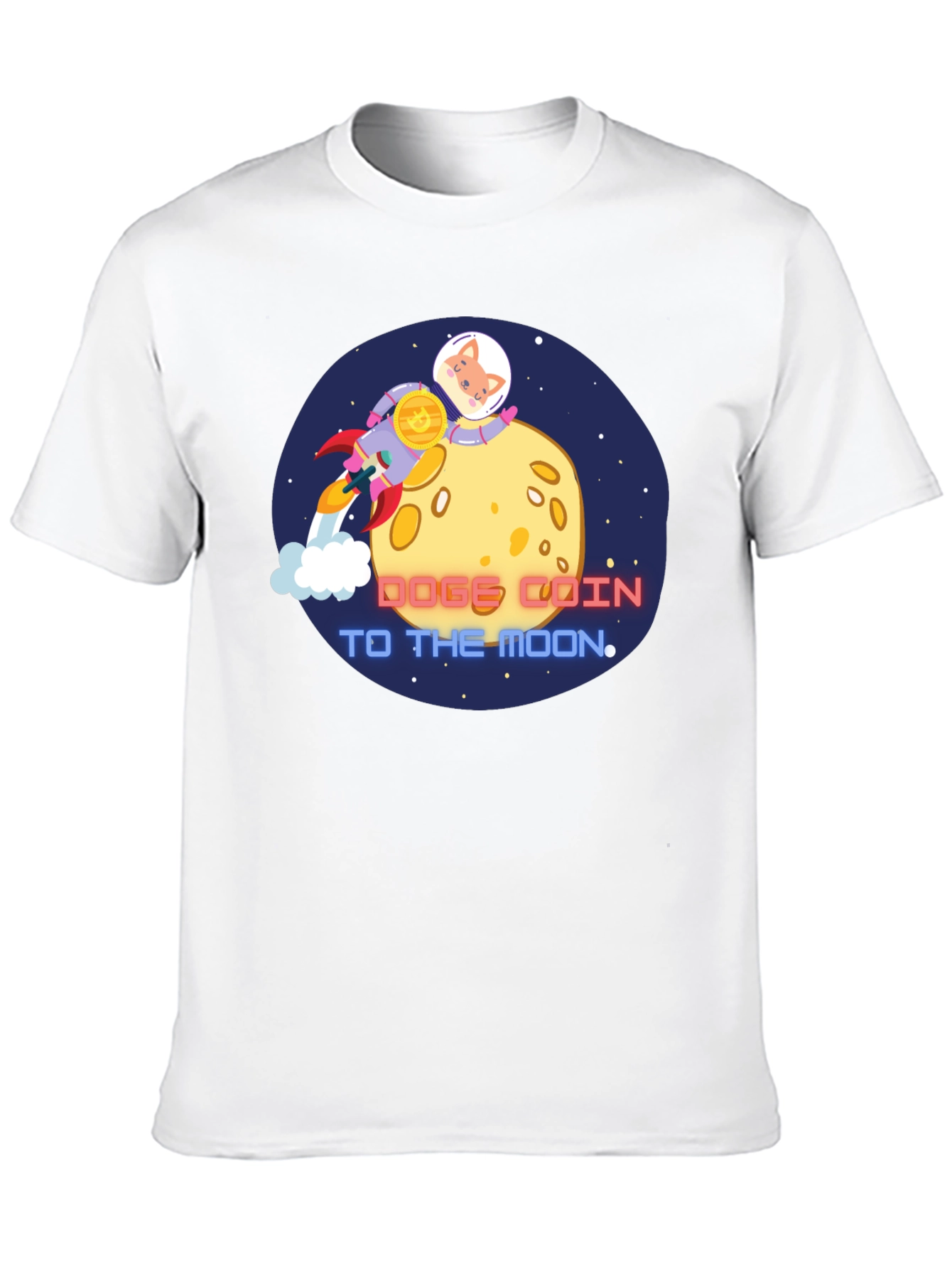 Dogecoin To The Moon T-Shirt