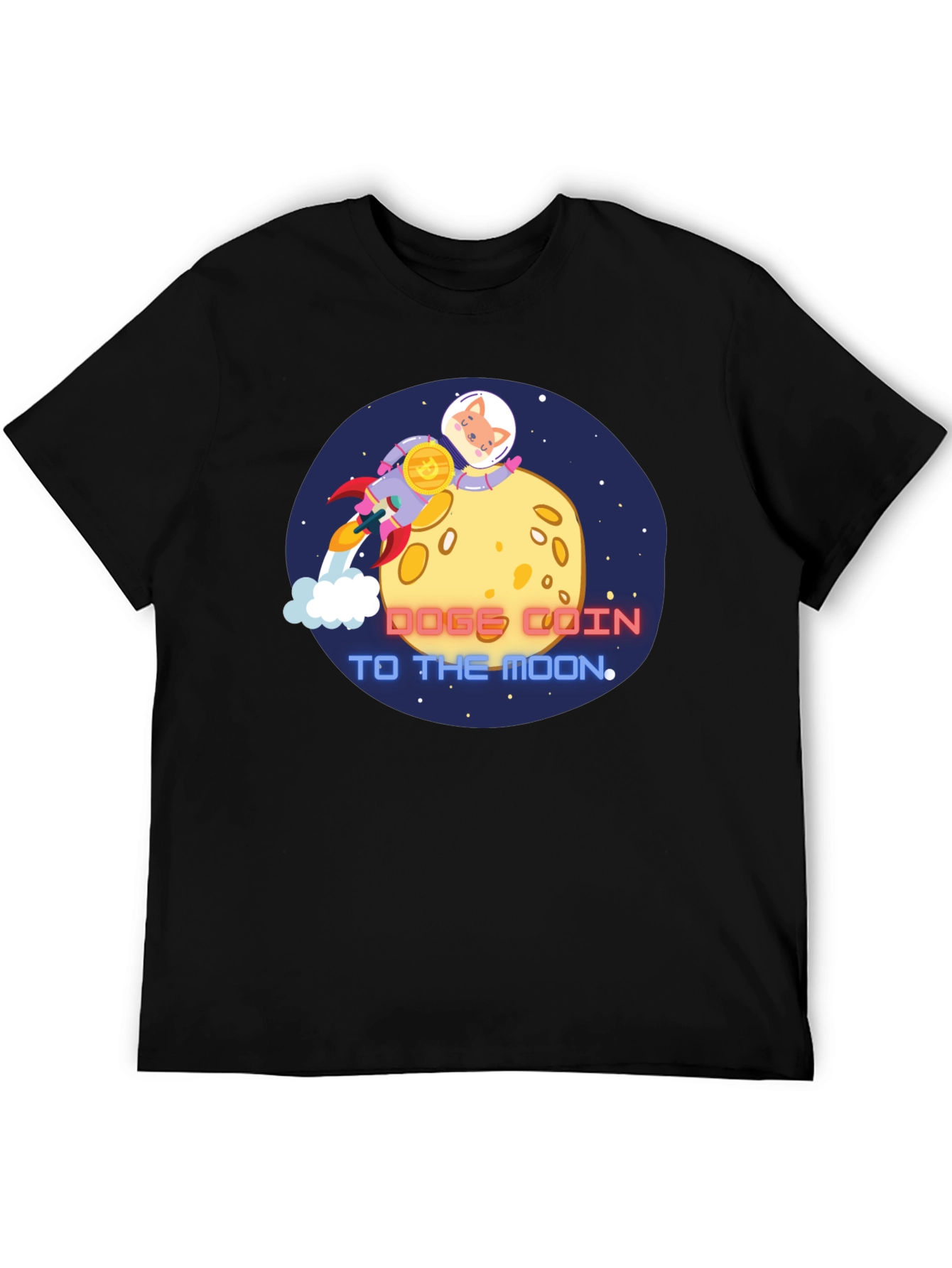 Dogecoin To The Moon T-Shirt