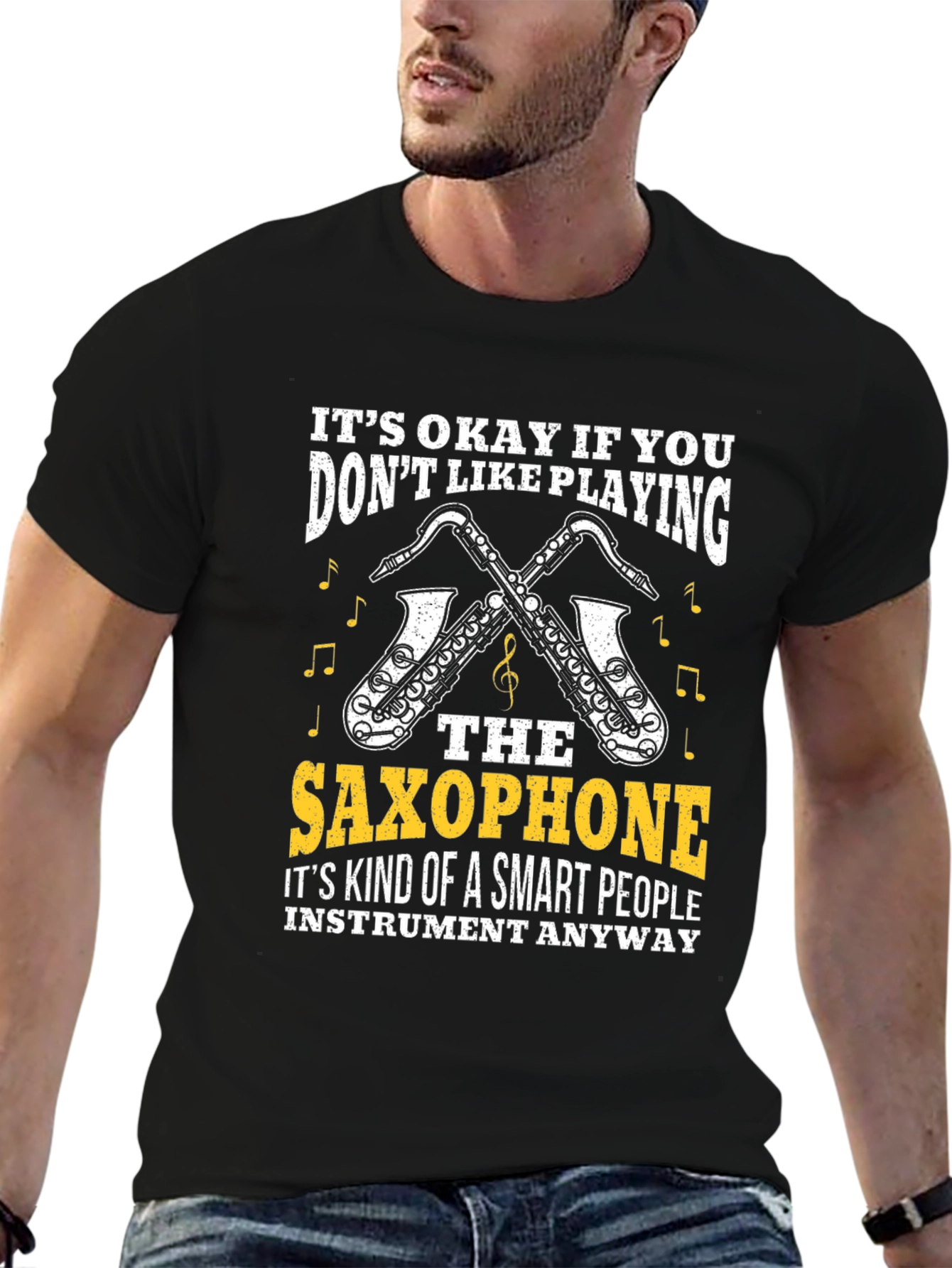 Saxophone Smart People T-Shirt