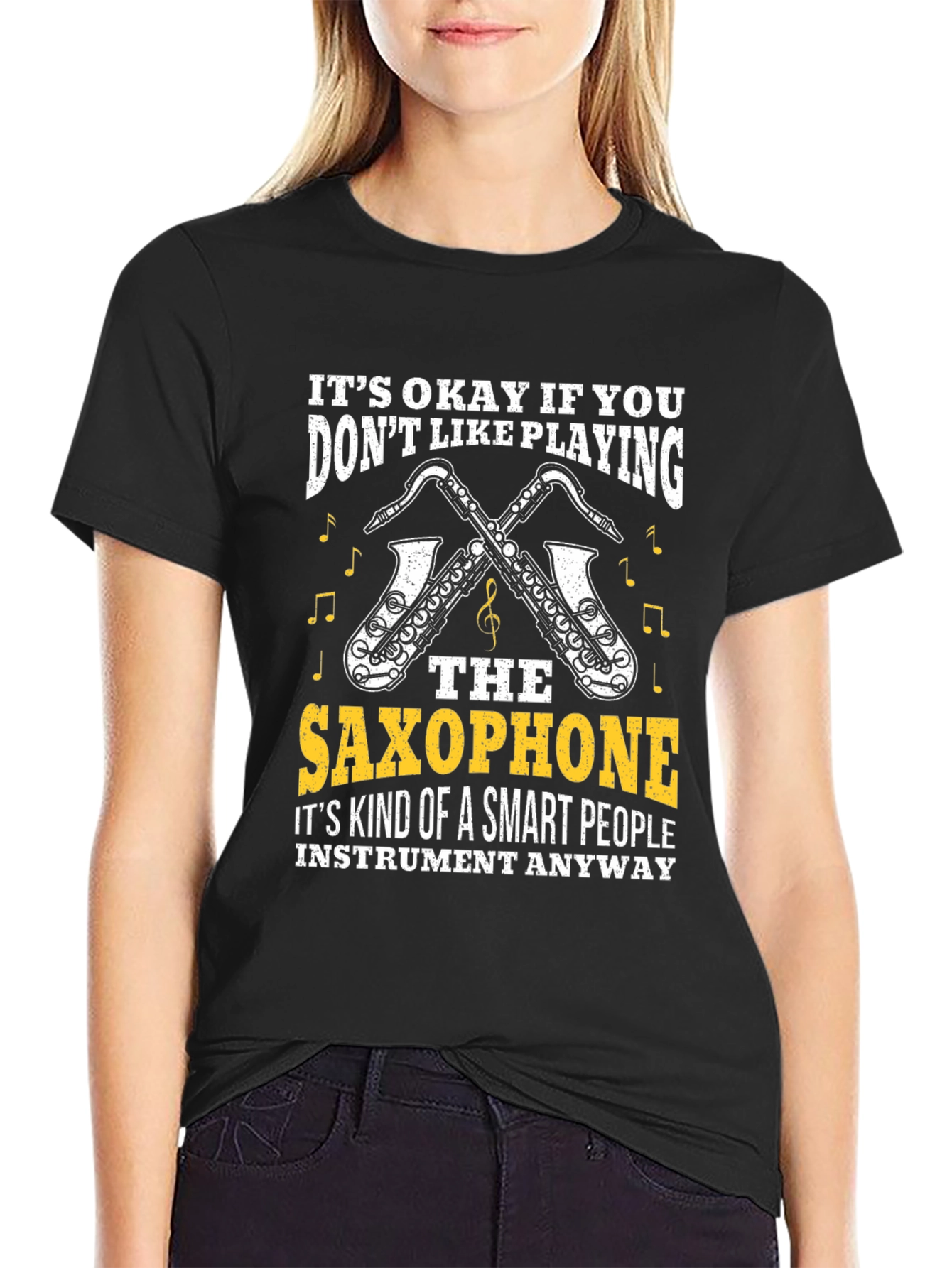 Saxophone Smart People T-Shirt