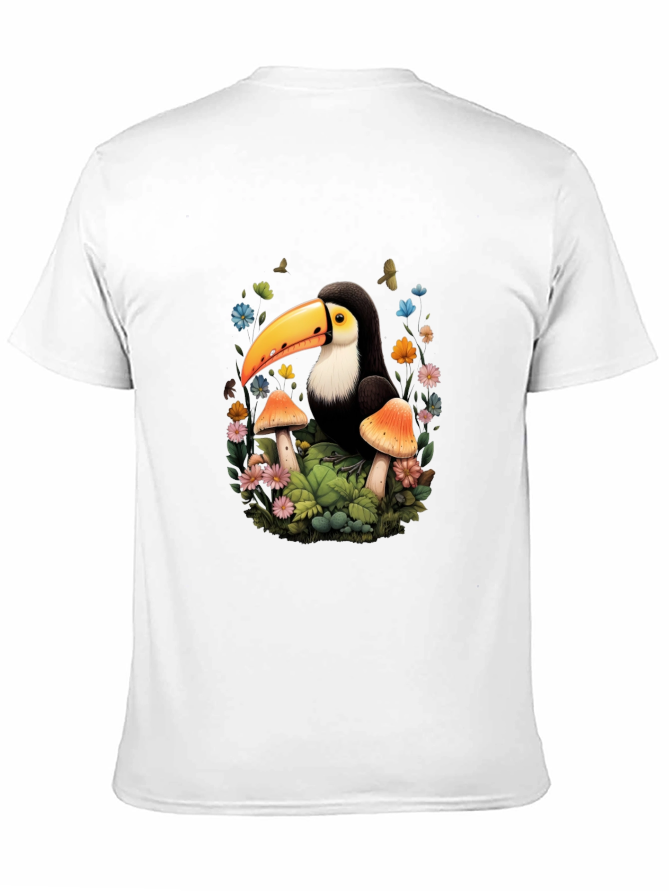 Toucan & Mushroom Graphic Tee