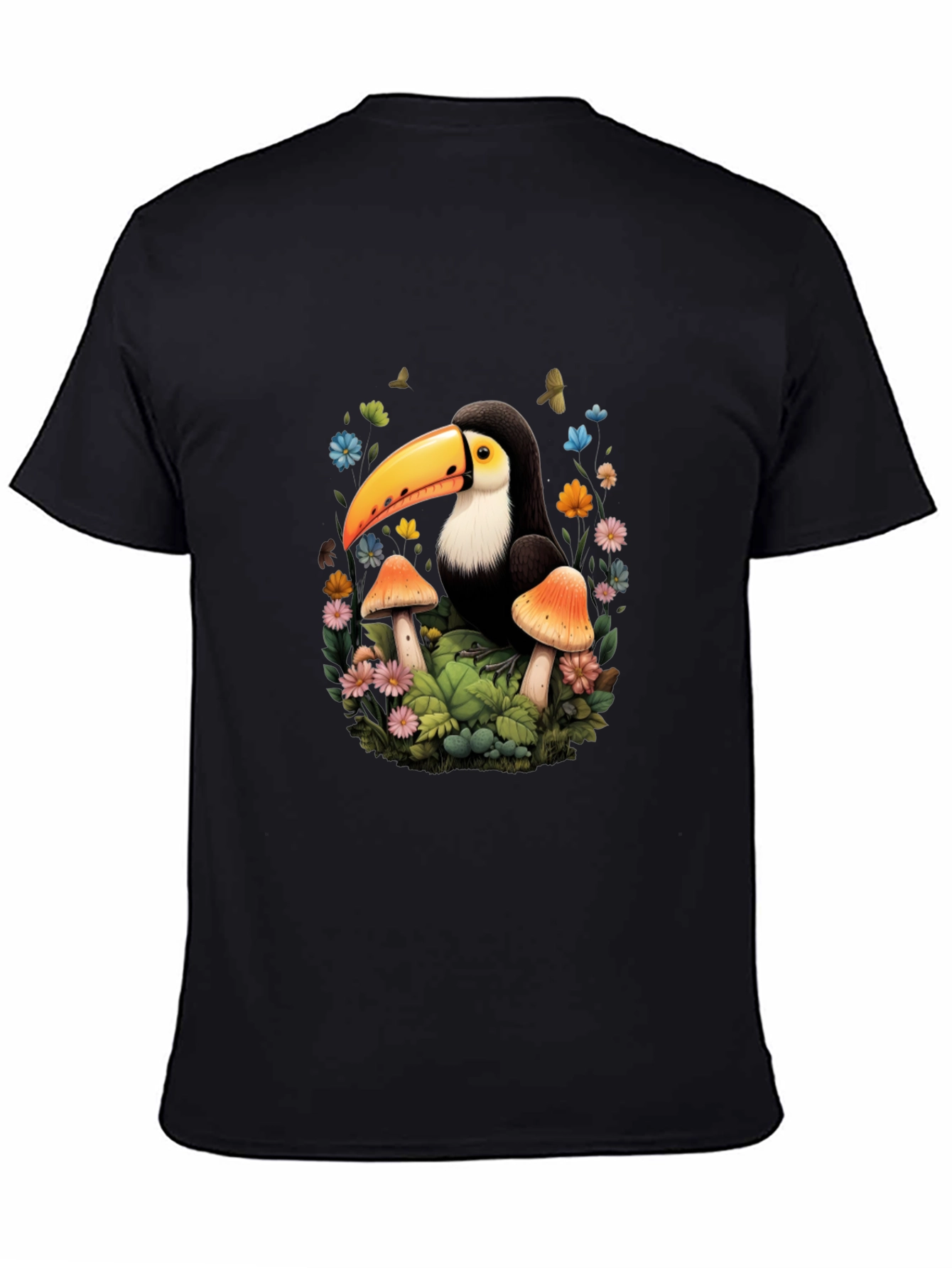 Toucan & Mushroom Graphic Tee