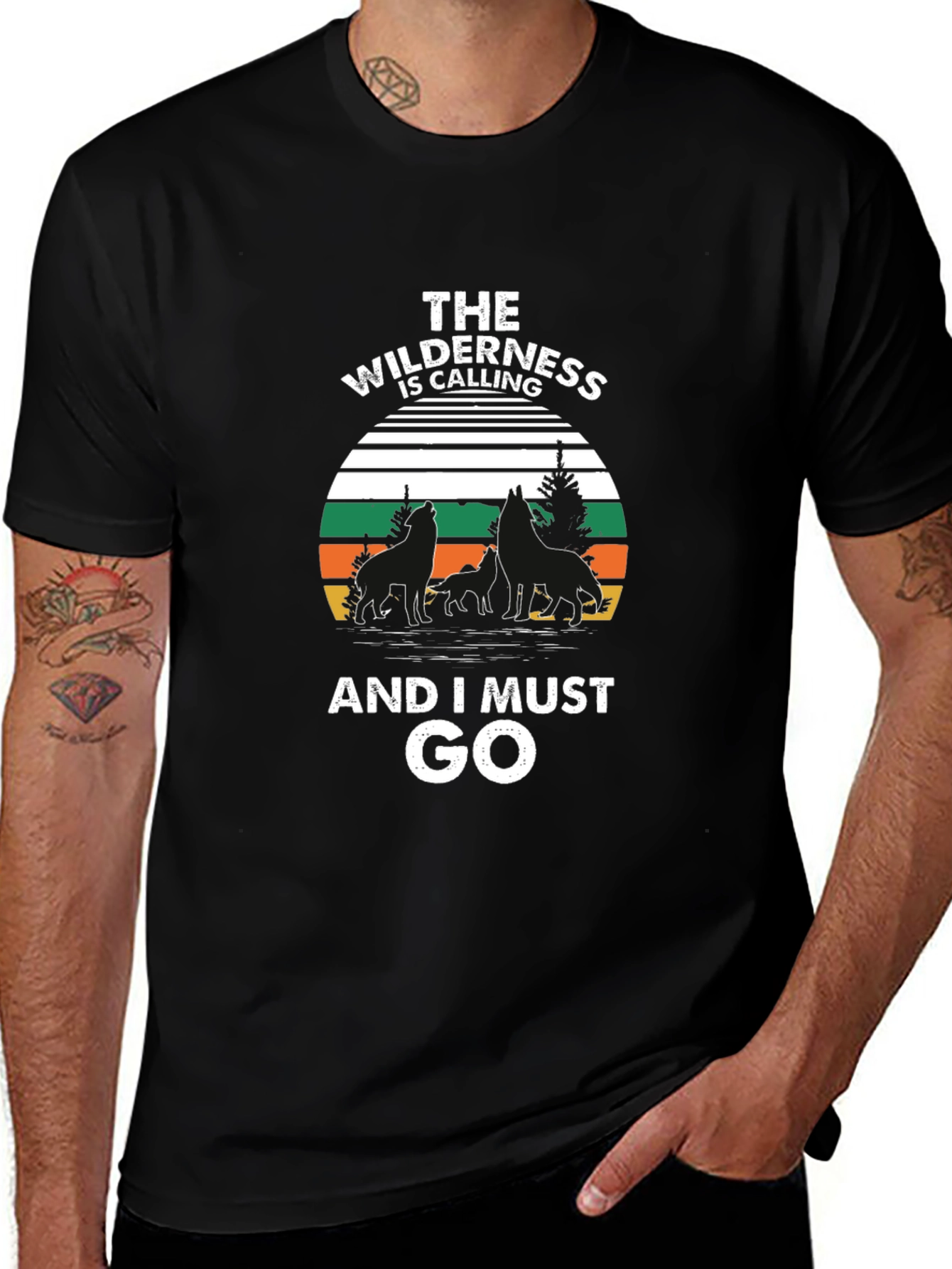 The Wilderness is Calling Graphic Tee