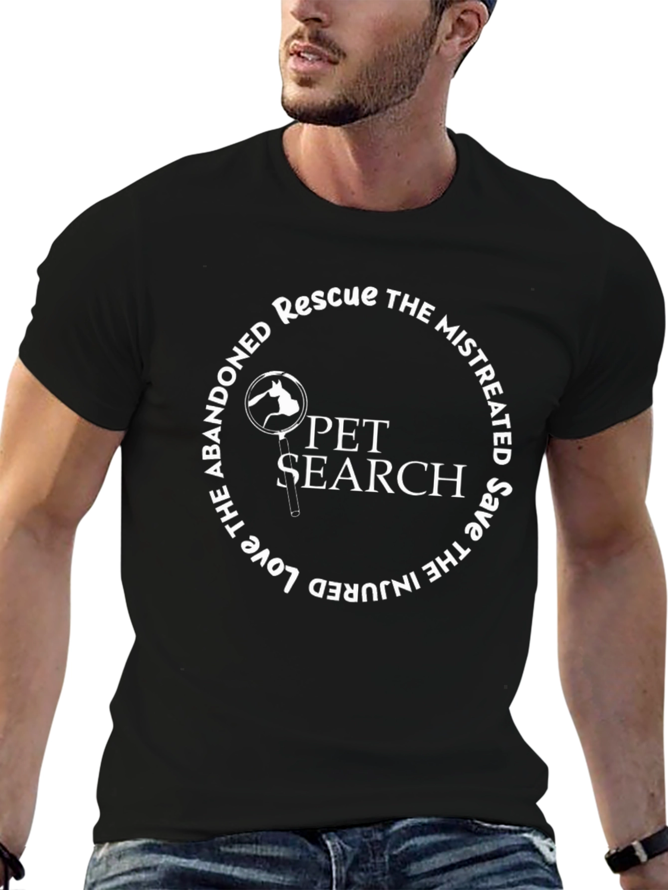Pet Search Rescue Tee: Love Abandoned & Injured Animals