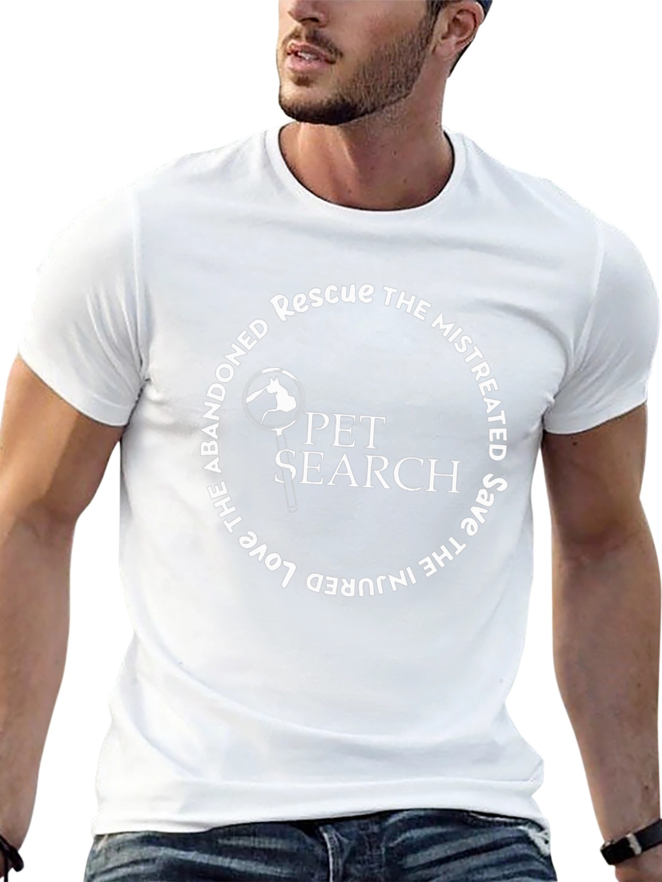 Pet Search Rescue Tee: Love Abandoned & Injured Animals