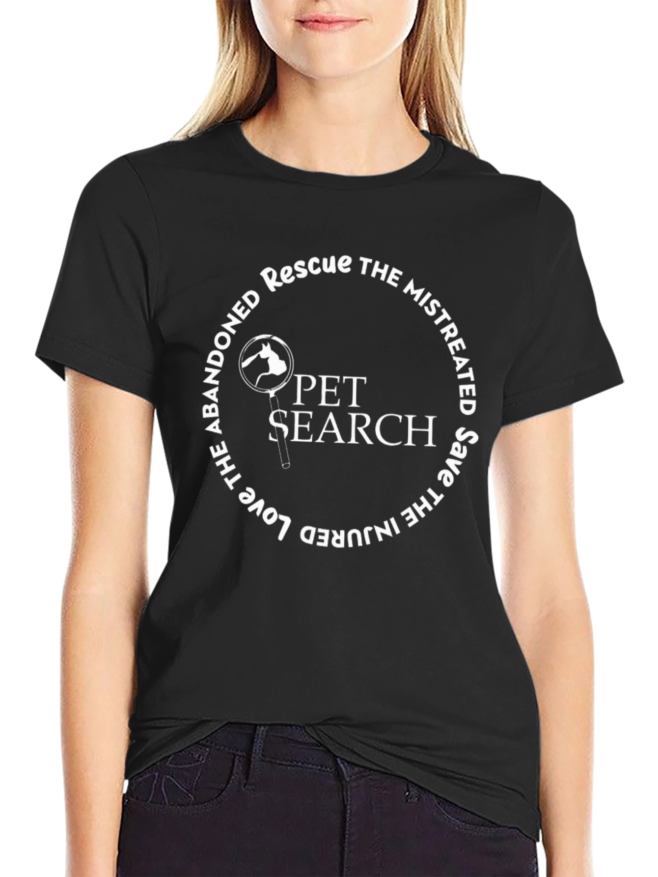 Pet Search Rescue Tee: Love Abandoned & Injured Animals