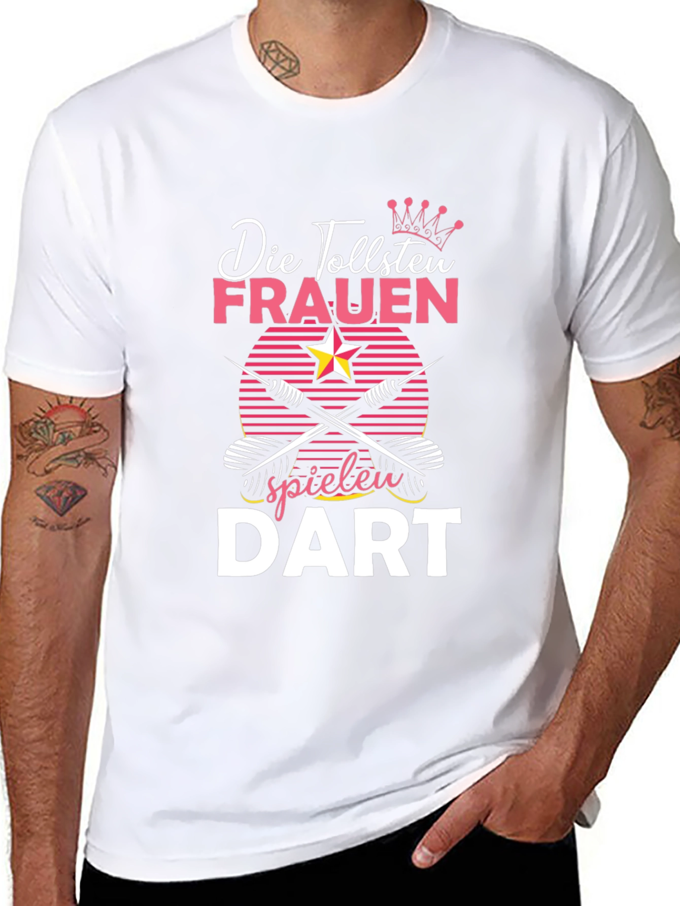 Womens Dart T-Shirt - Die Tollsten Frauen