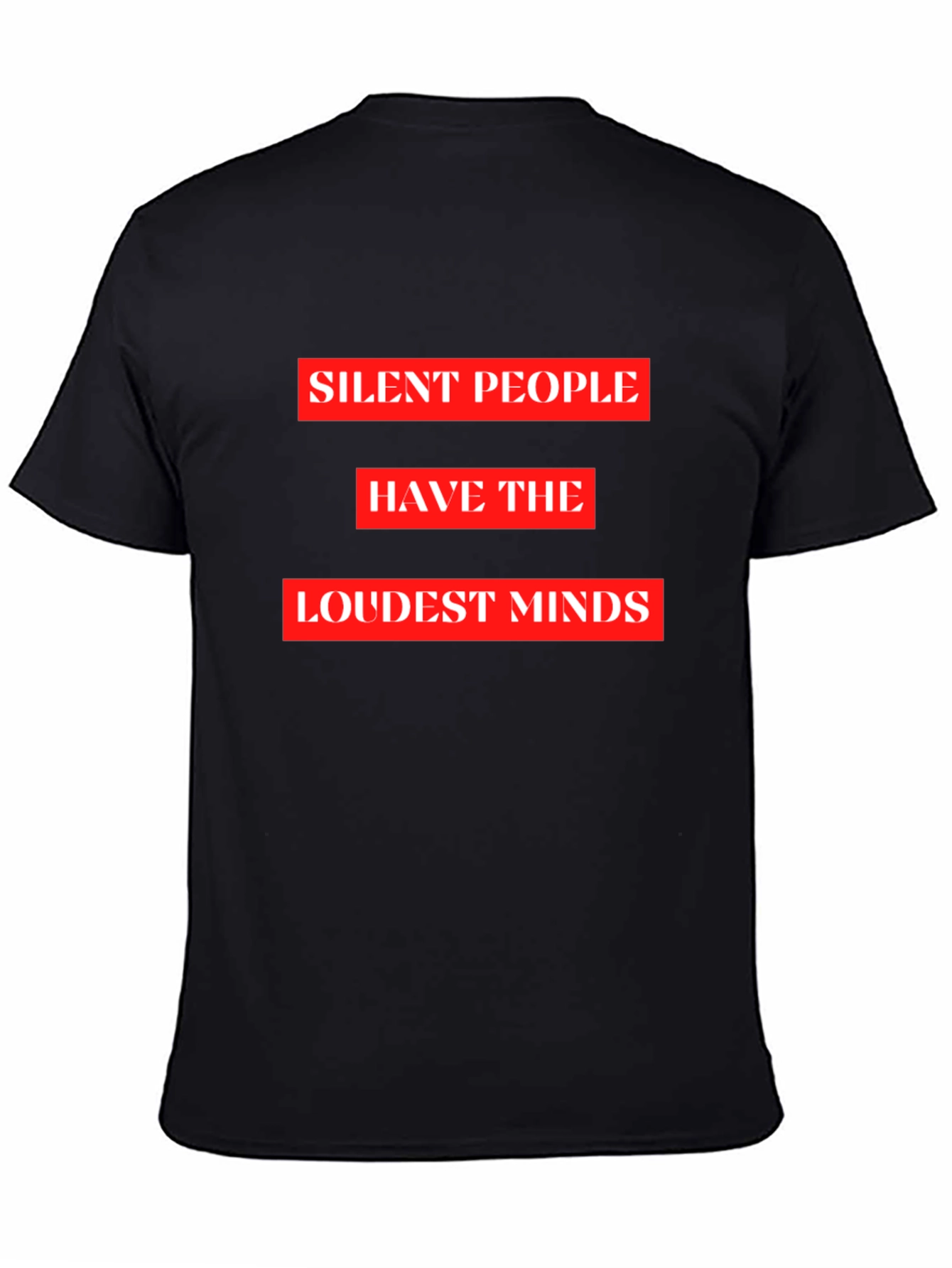 Silent People Loudest Minds Graphic Tee