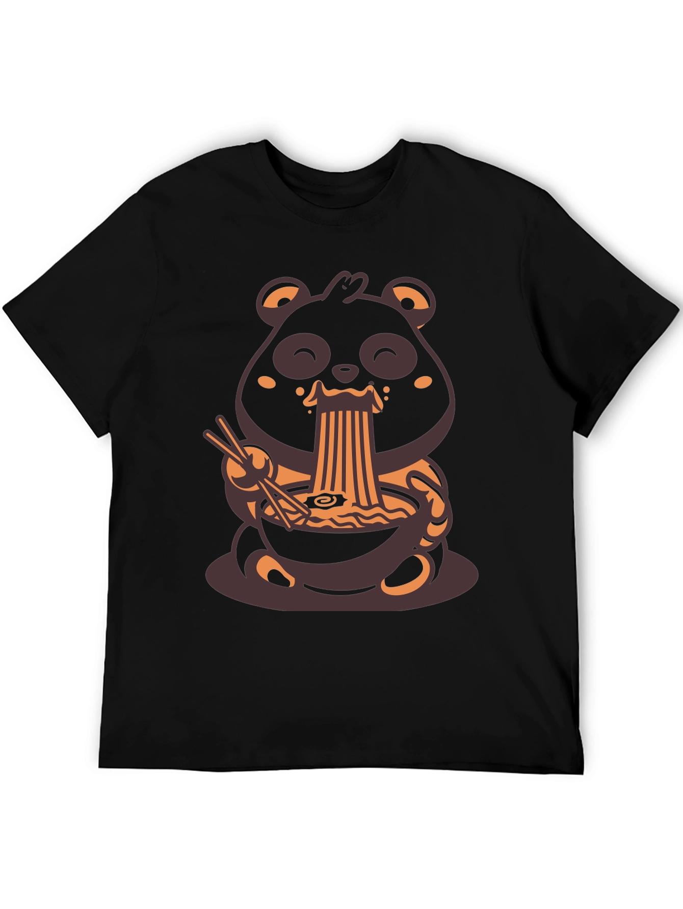 Panda Ramen T-Shirt - Cute Graphic Tee