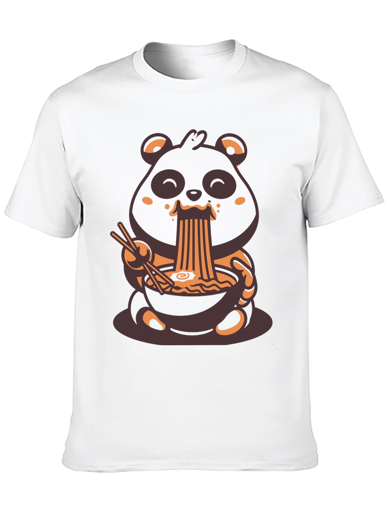 Panda Ramen T-Shirt - Cute Graphic Tee