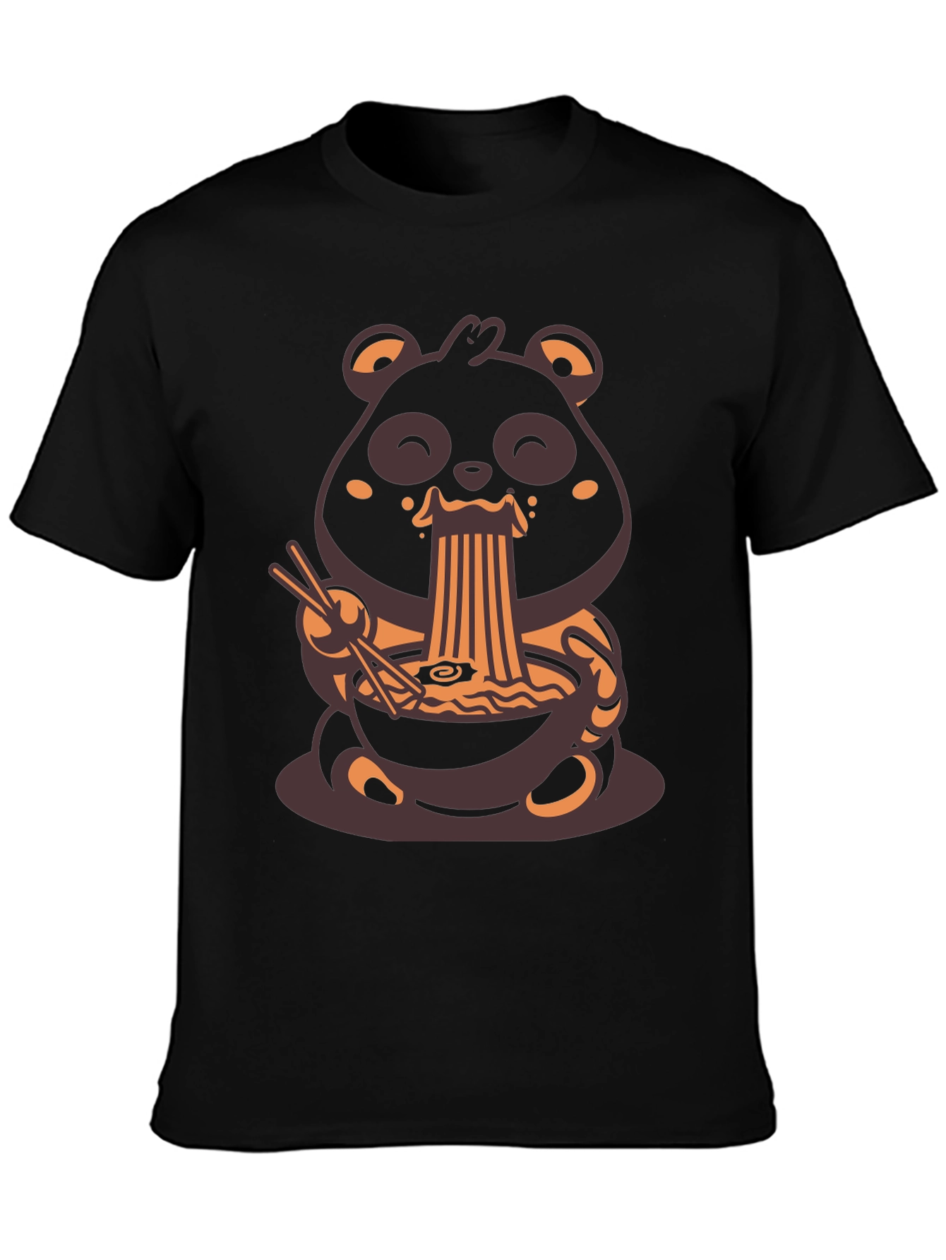 Panda Ramen T-Shirt - Cute Graphic Tee
