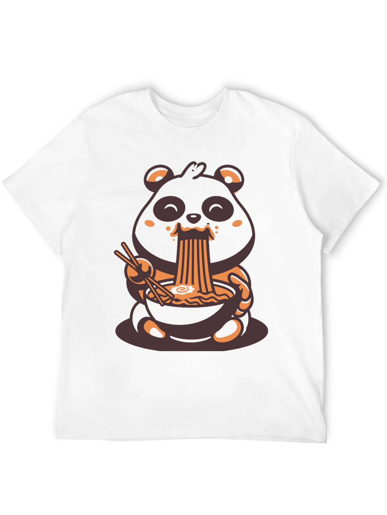 Panda Ramen T-Shirt - Cute Graphic Tee