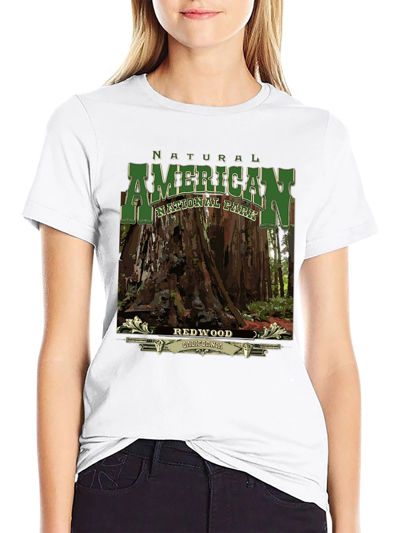 Redwood National Park T-Shirt - American Natural Park Tee
