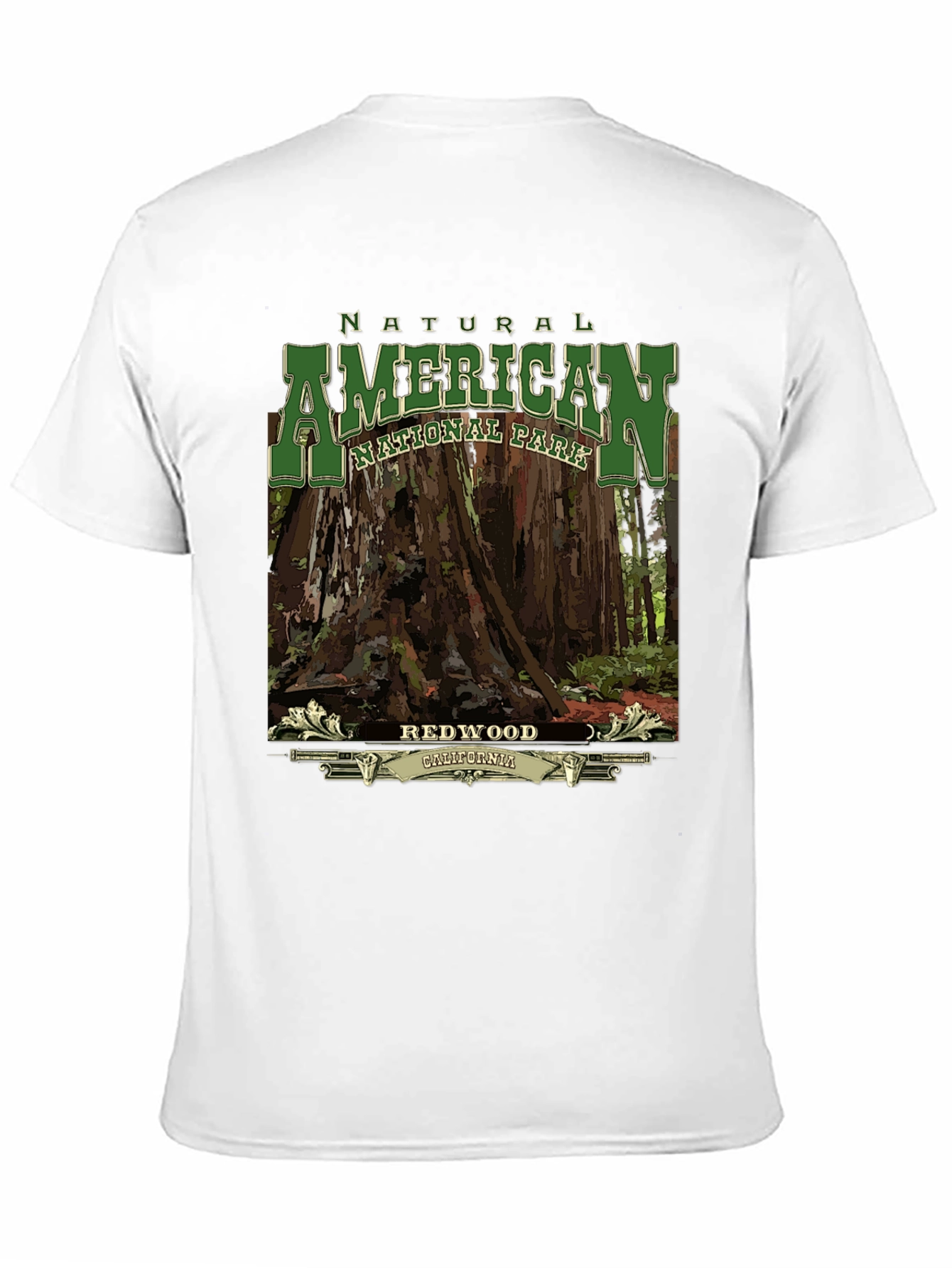Redwood National Park T-Shirt - American Natural Park Tee