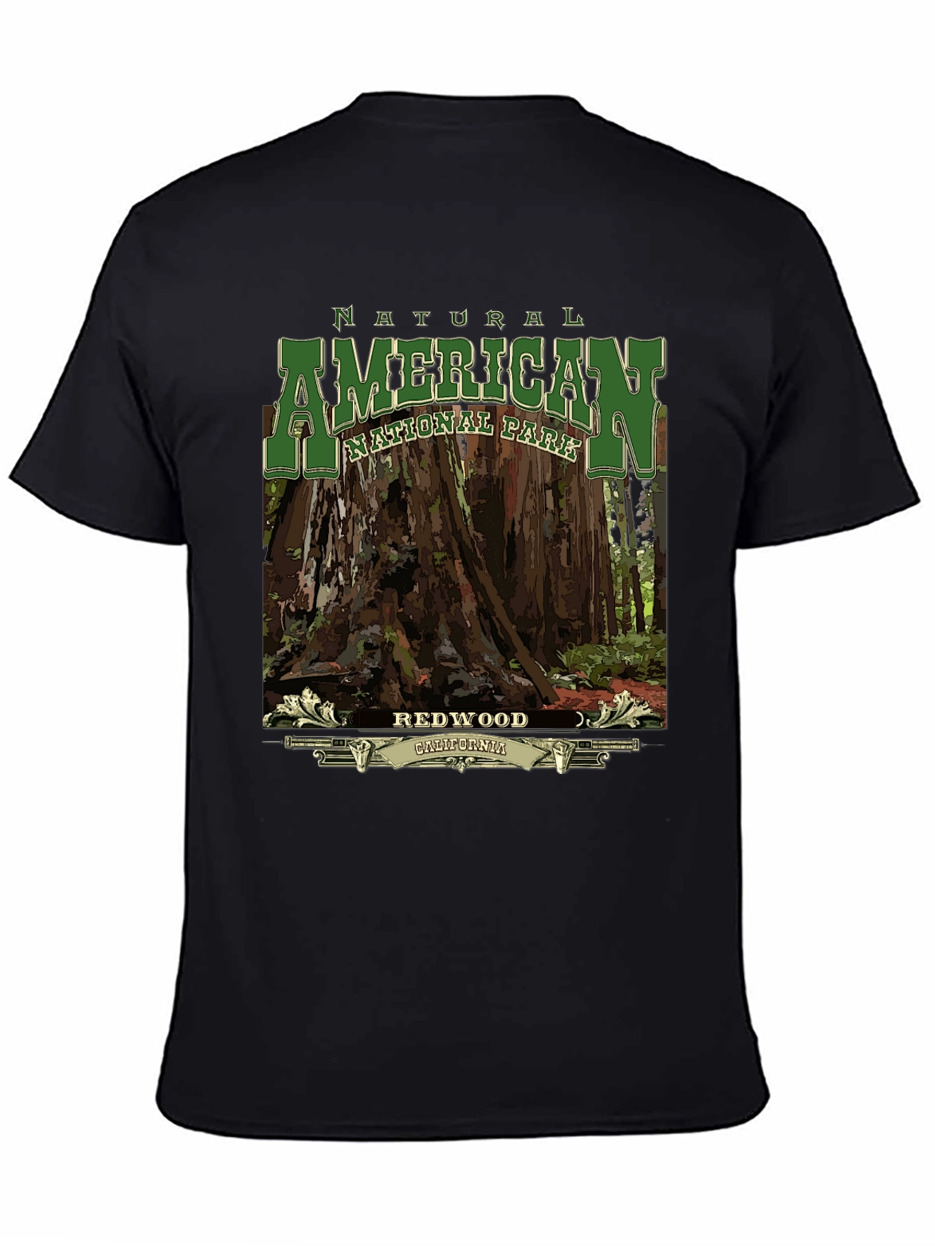 Redwood National Park T-Shirt - American Natural Park Tee