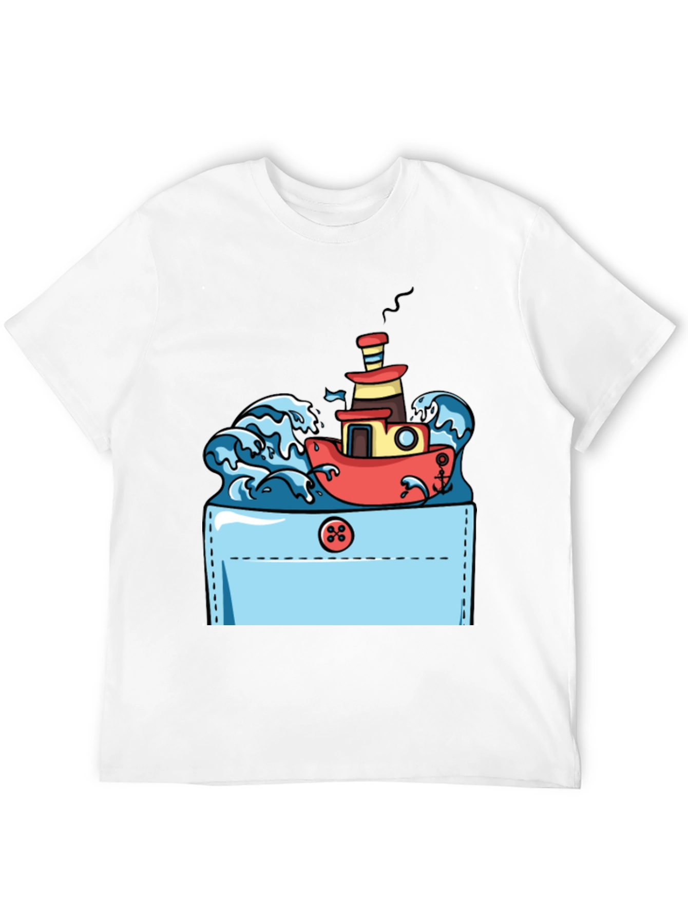 Tugboat Pocket Graphic Tee