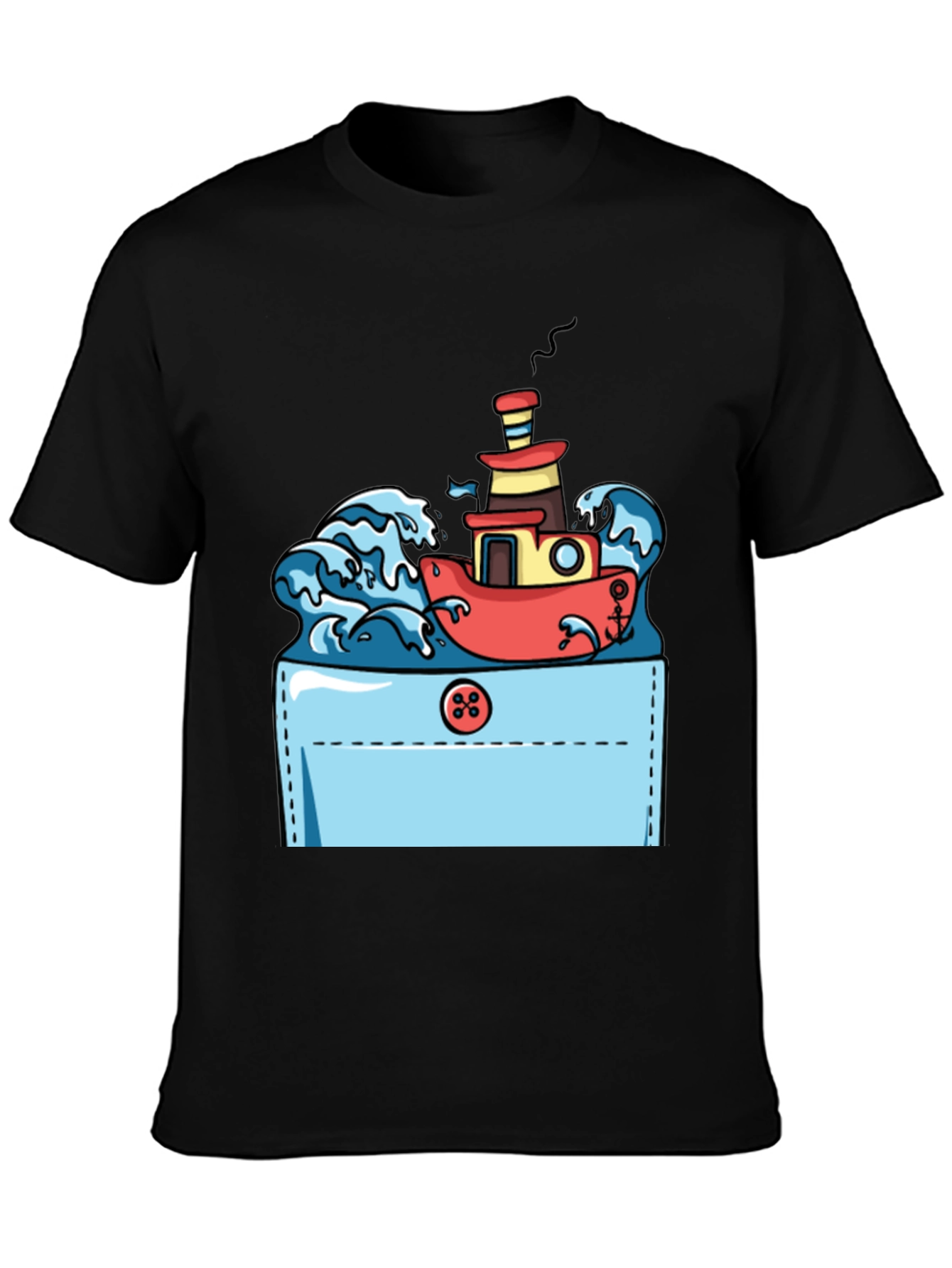 Tugboat Pocket Graphic Tee