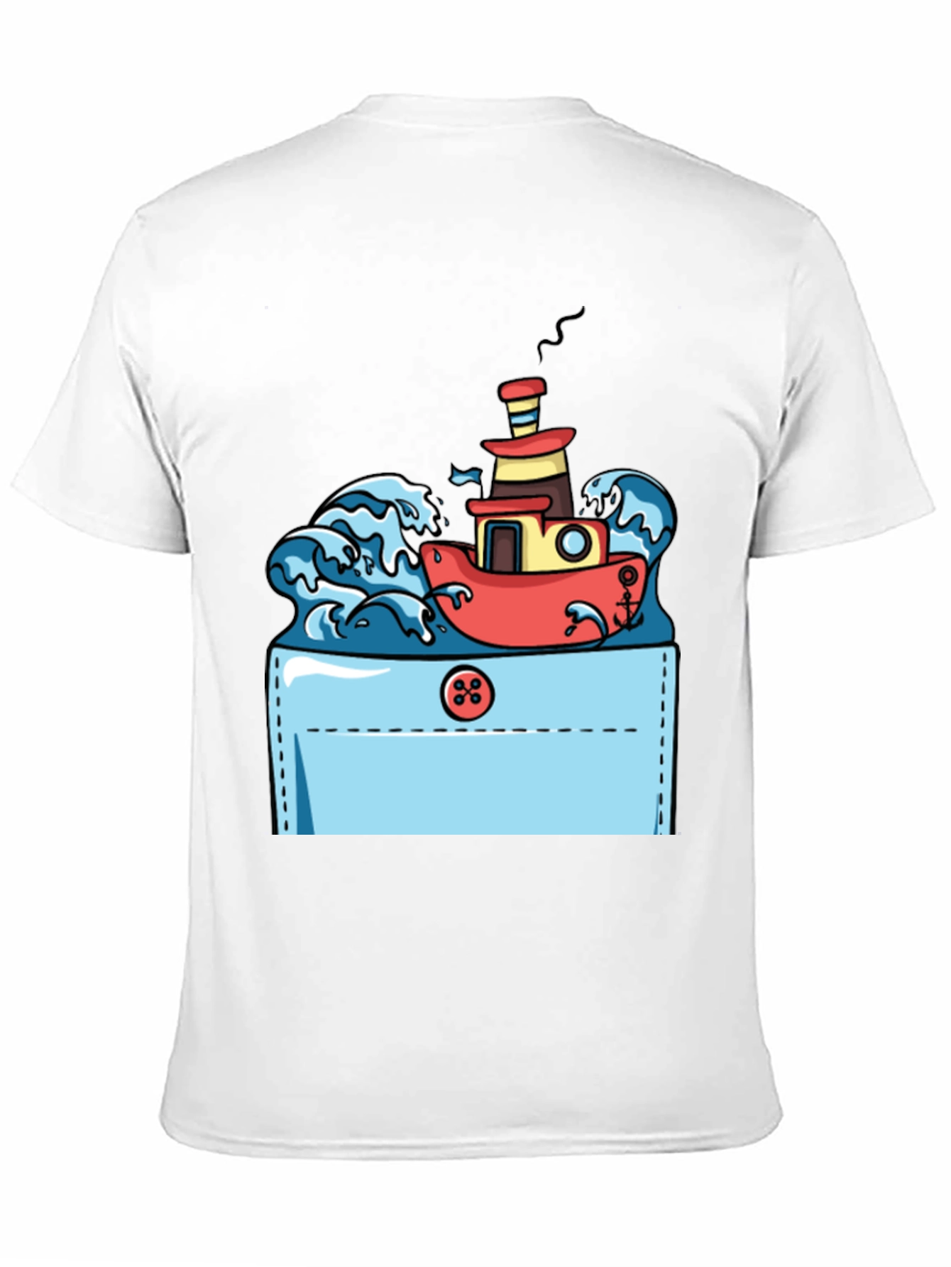 Tugboat Pocket Graphic Tee