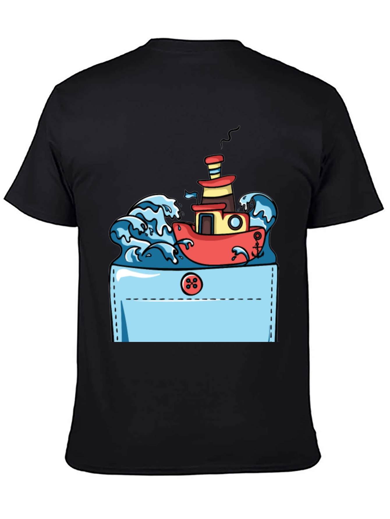 Tugboat Pocket Graphic Tee