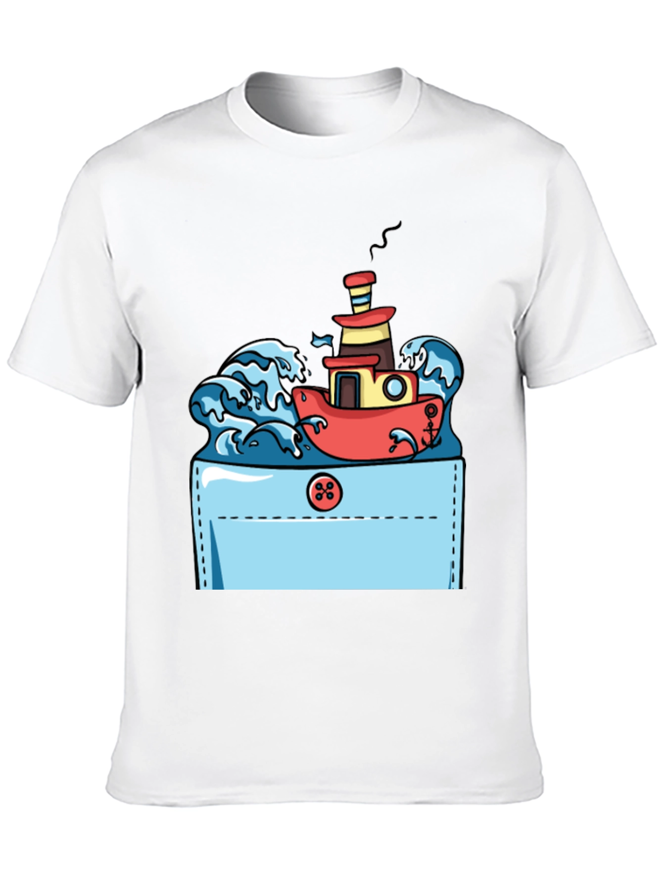 Tugboat Pocket Graphic Tee