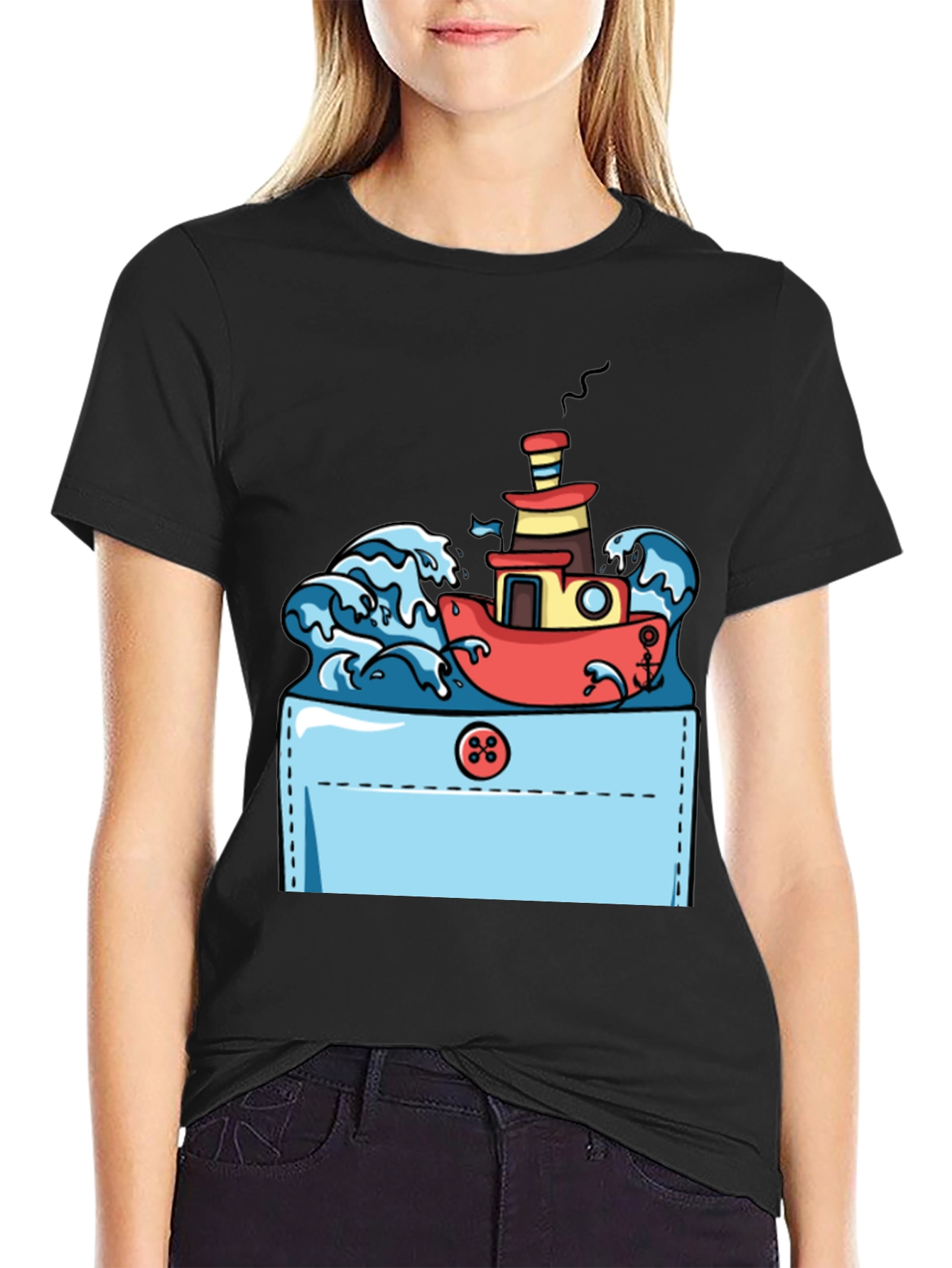 Tugboat Pocket Graphic Tee