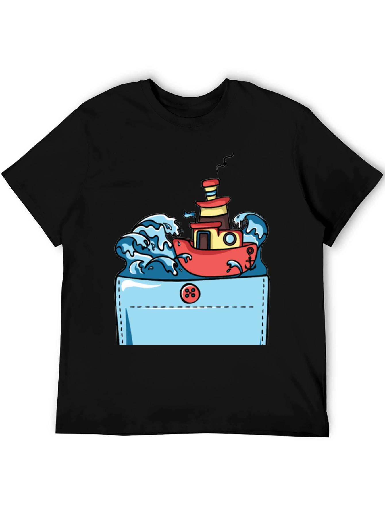Tugboat Pocket Graphic Tee
