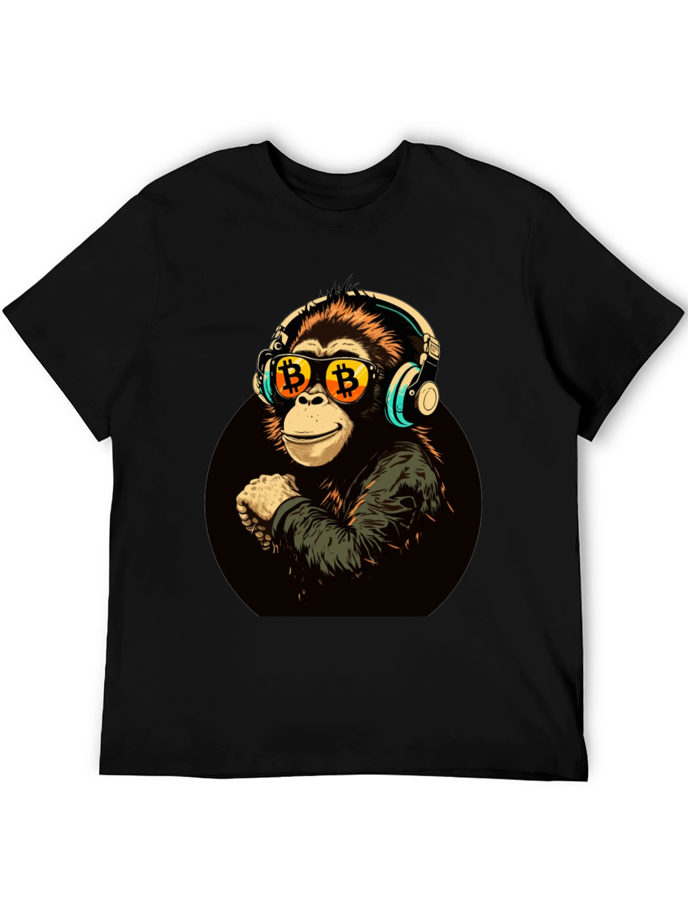 Bitcoin Monkey Graphic Tee