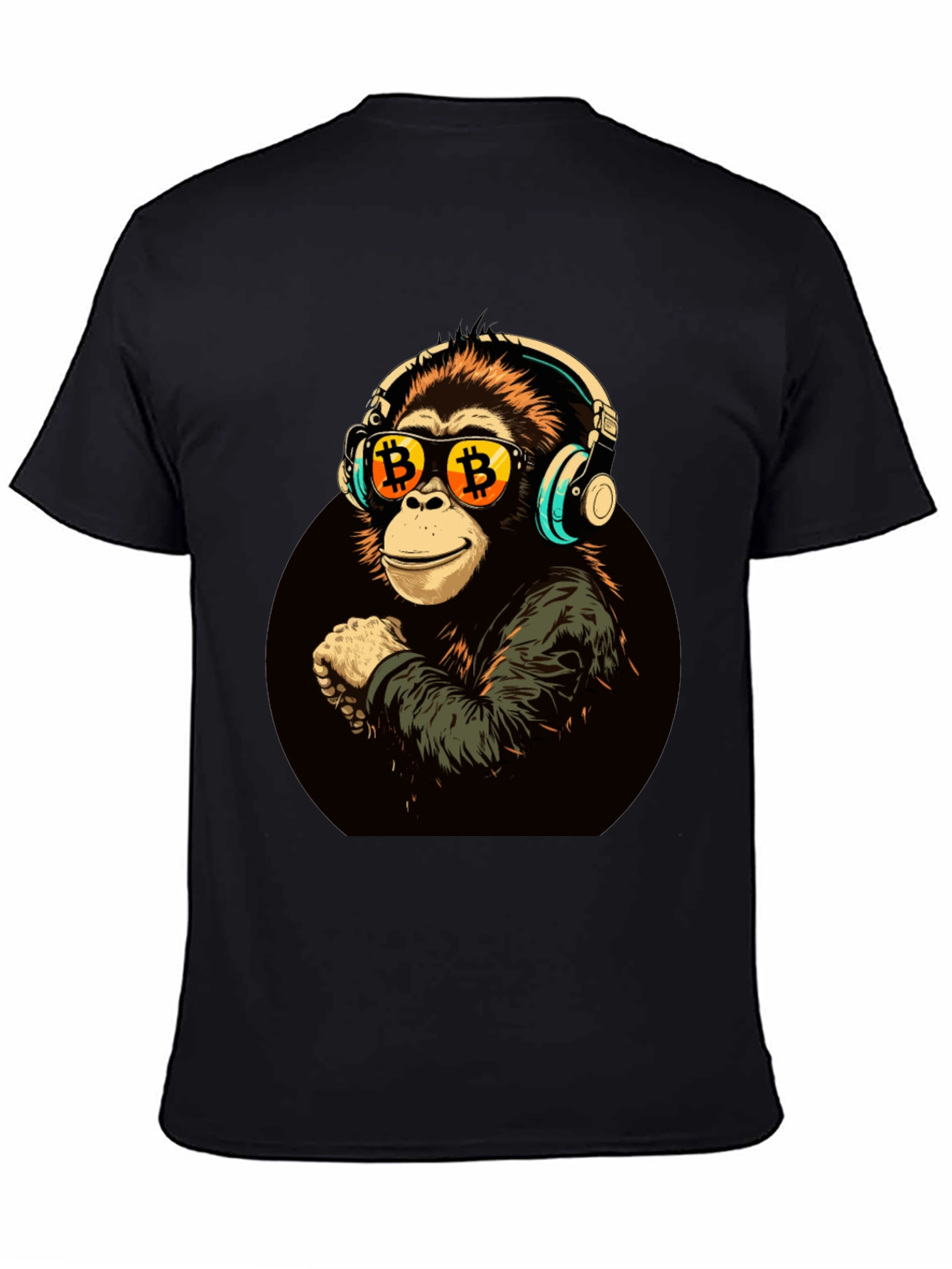 Bitcoin Monkey Graphic Tee