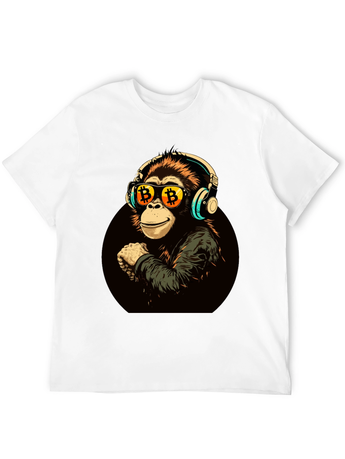 Bitcoin Monkey Graphic Tee