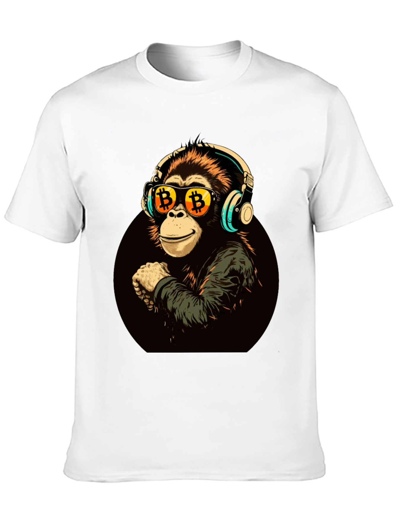 Bitcoin Monkey Graphic Tee