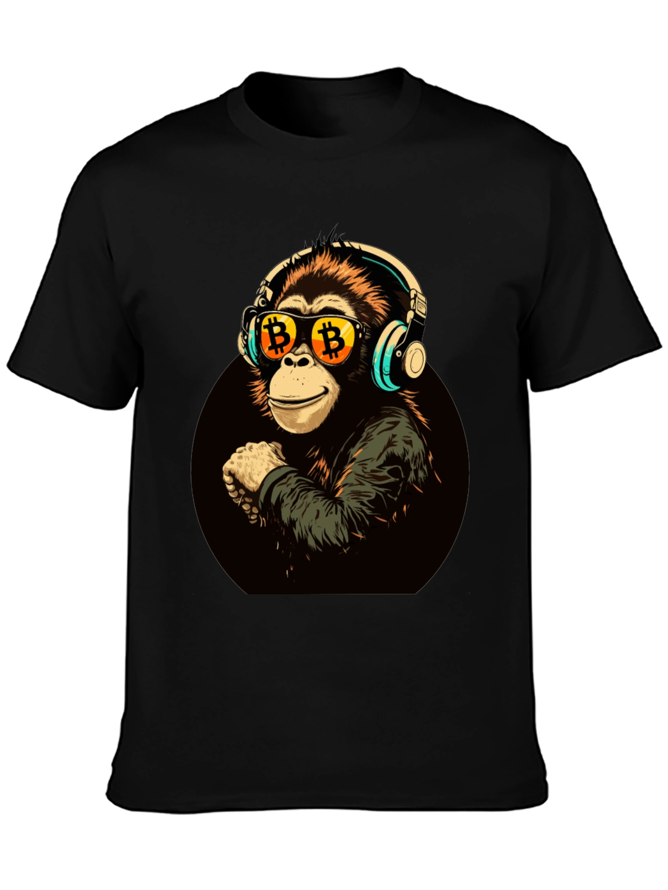 Bitcoin Monkey Graphic Tee