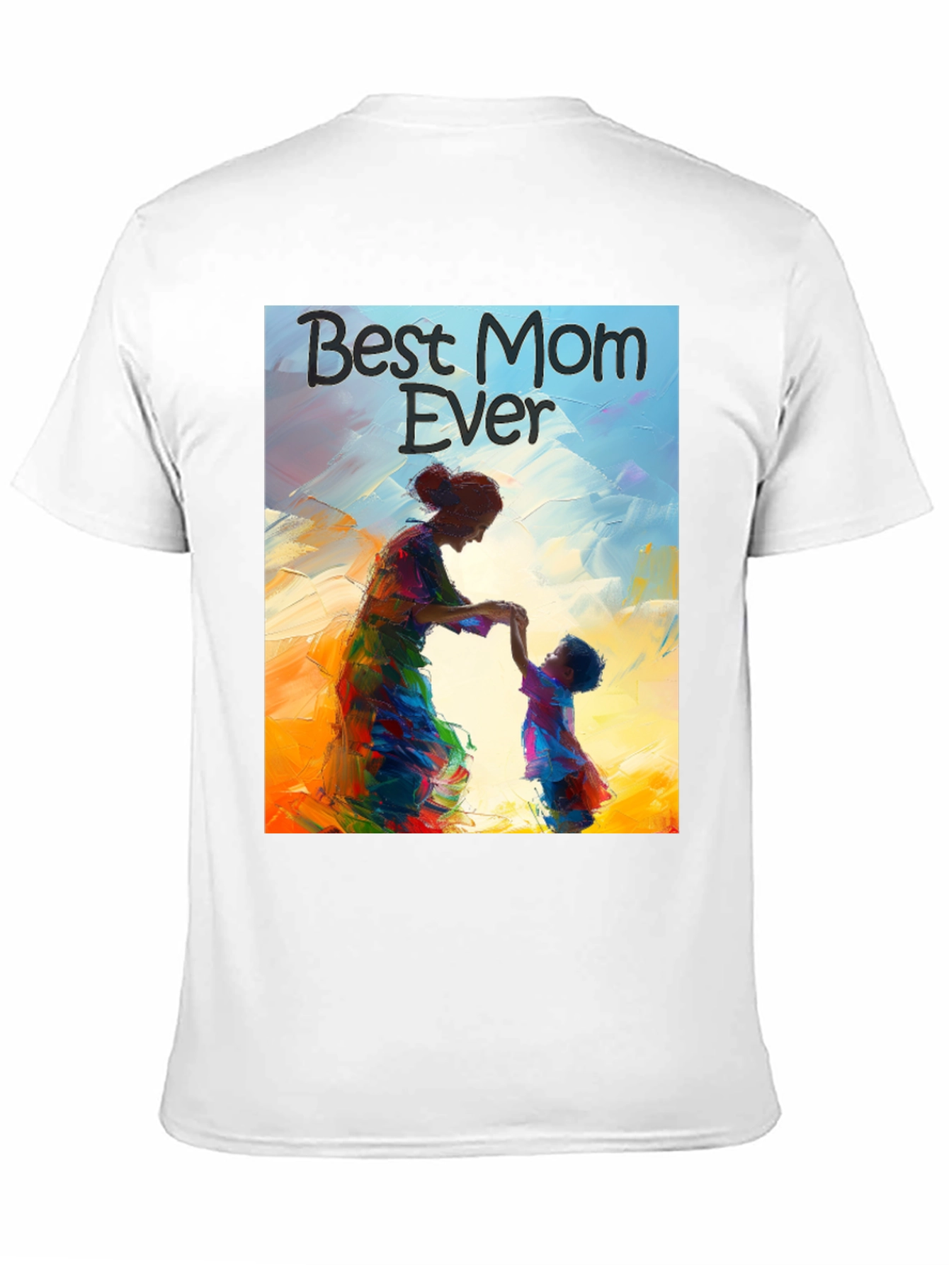 Best Mom Ever Graphic Tee - Black