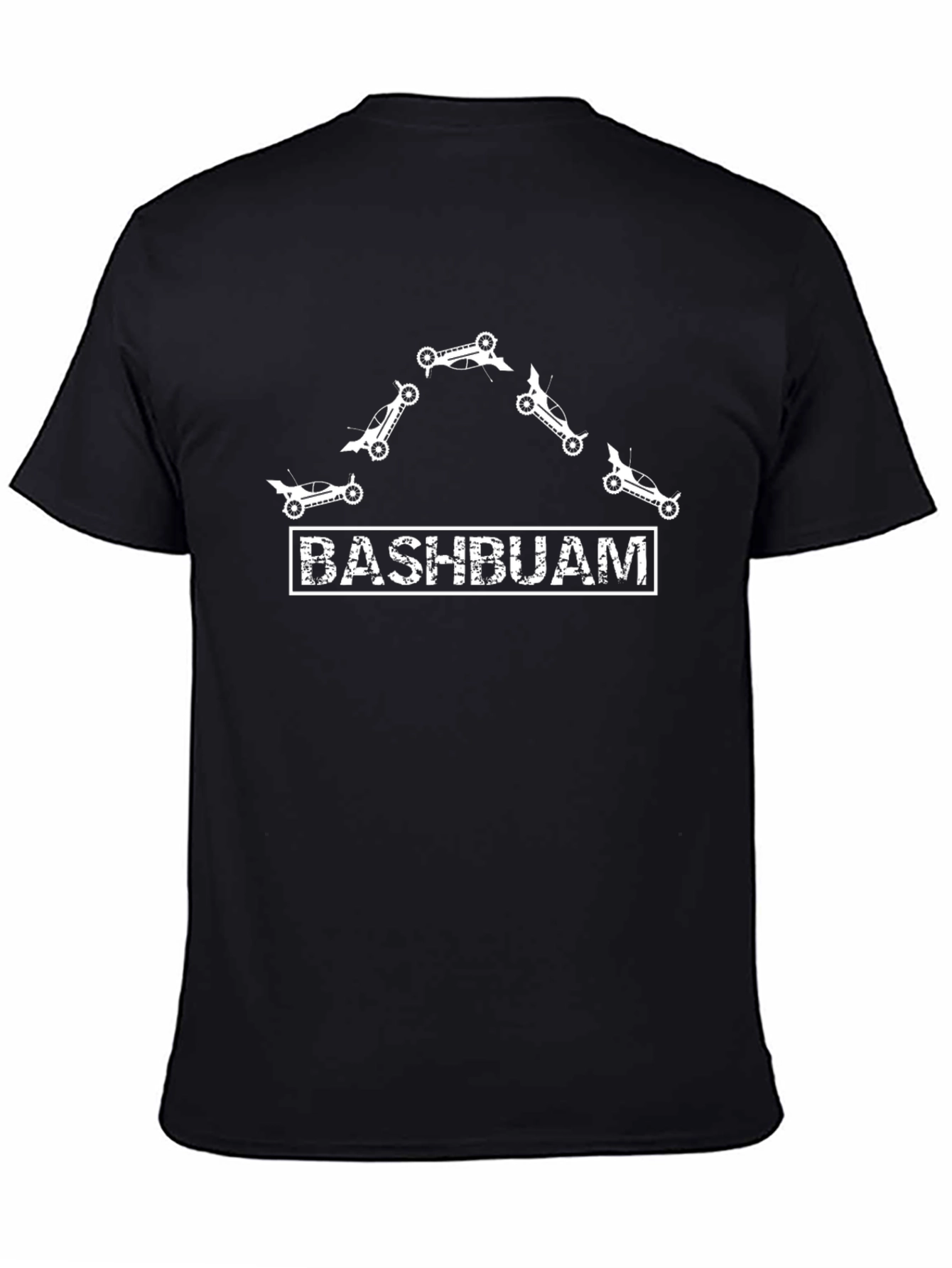 Bashbuam Black Graphic Tee