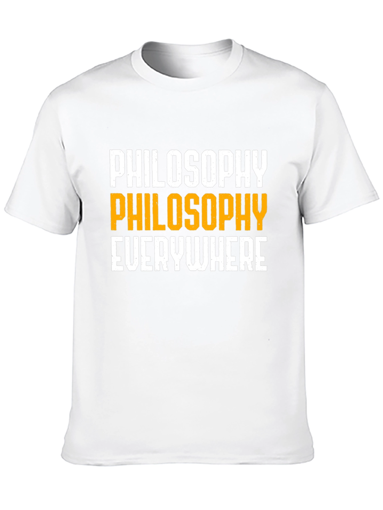 Philosophy Everywhere Black Graphic T-Shirt