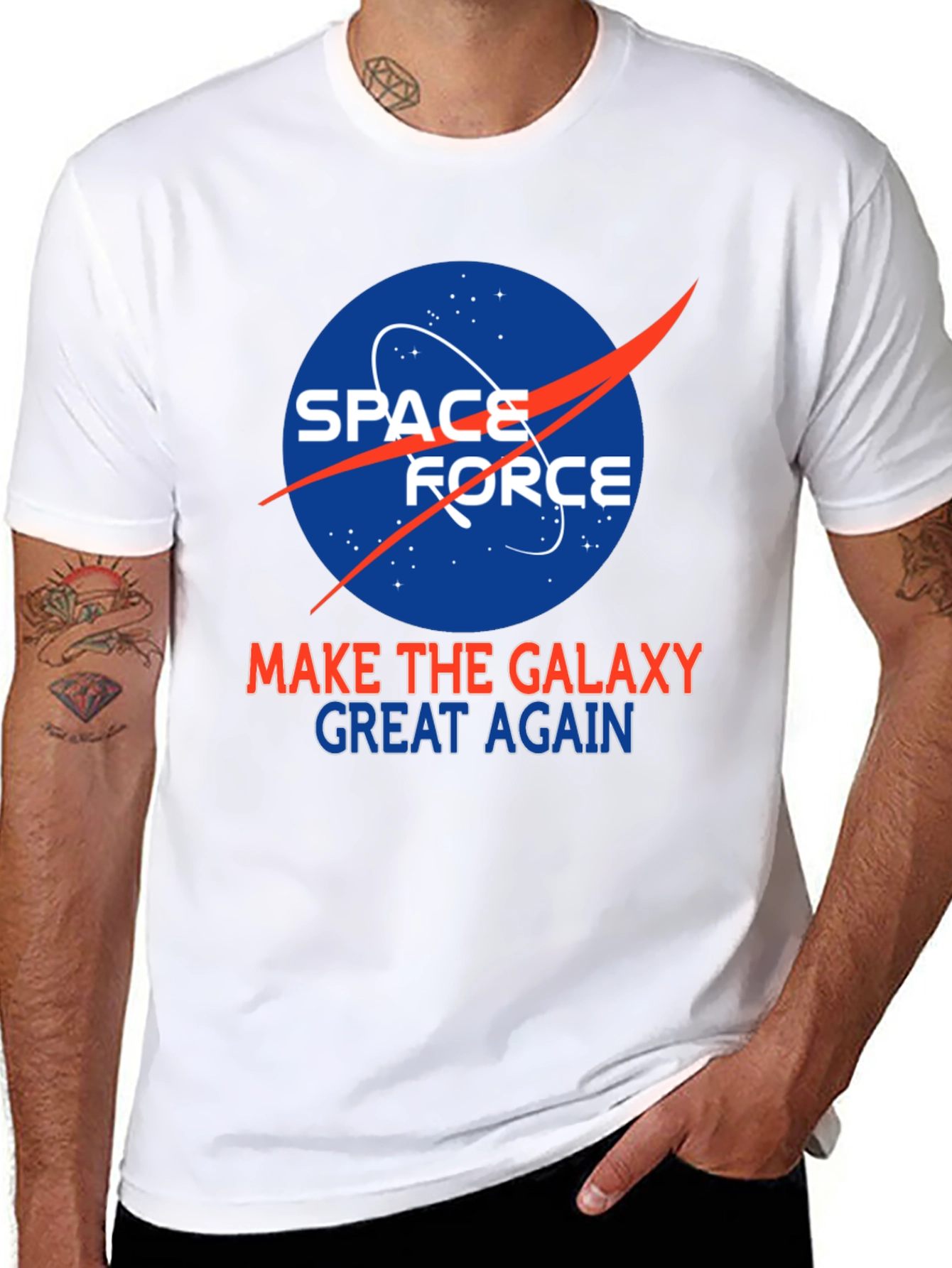 Space Force Make Galaxy Great Again T-Shirt