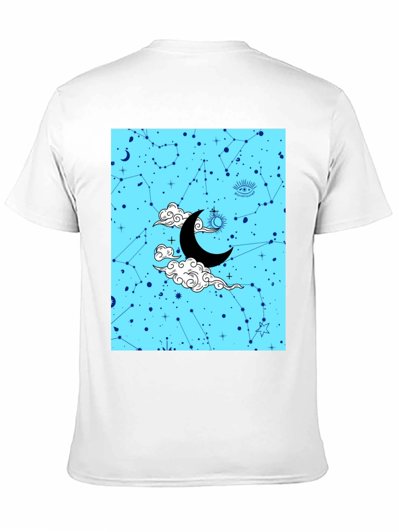 Celestial Dreams Graphic T-Shirt - Mens Black Tee
