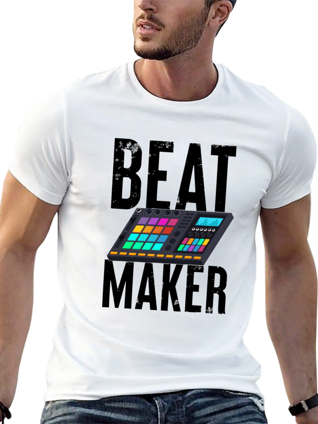 Beat Maker Graphic Tee - Music Producer Shirt