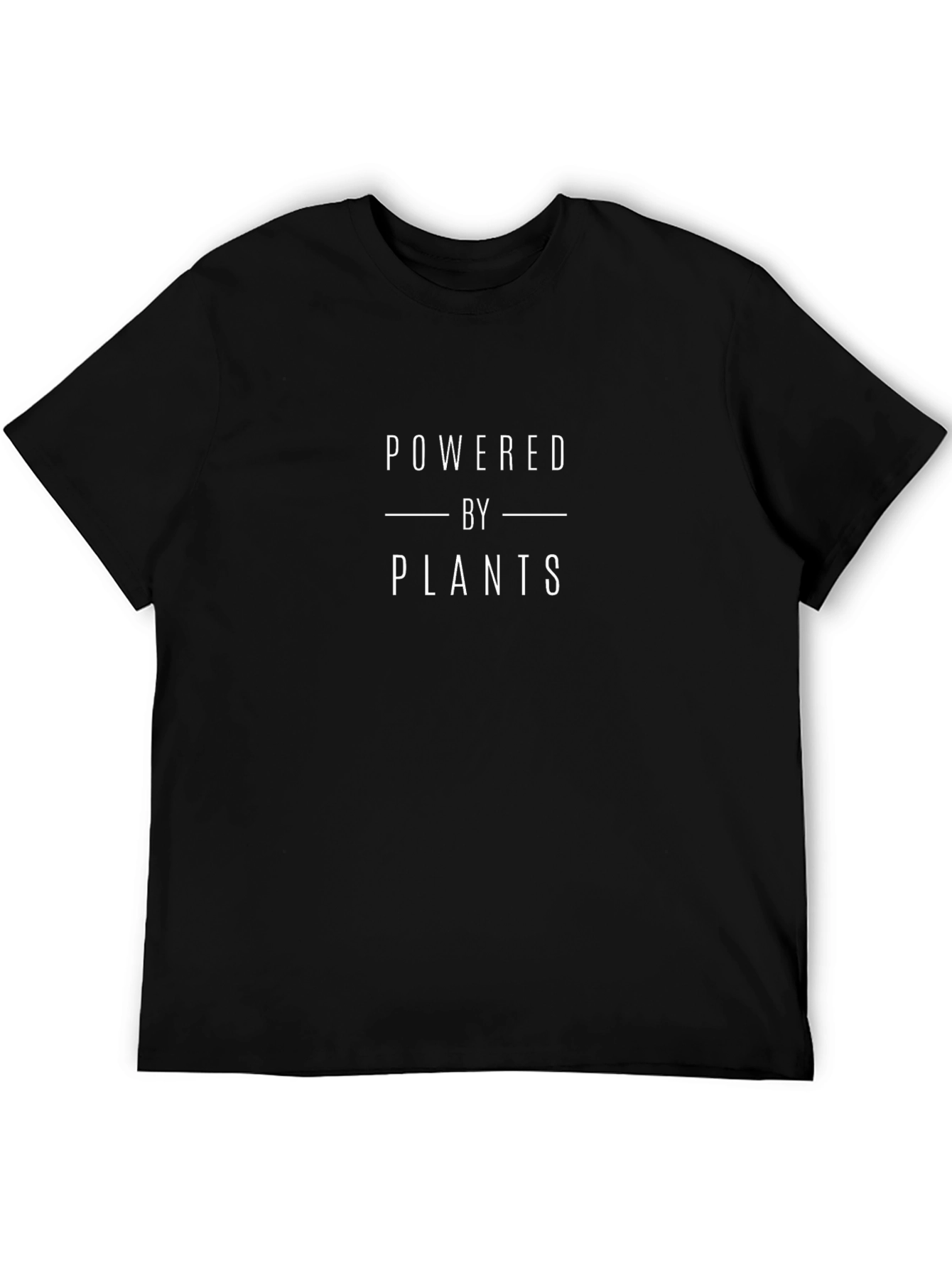 Powered by Plants Graphic Tee - Black