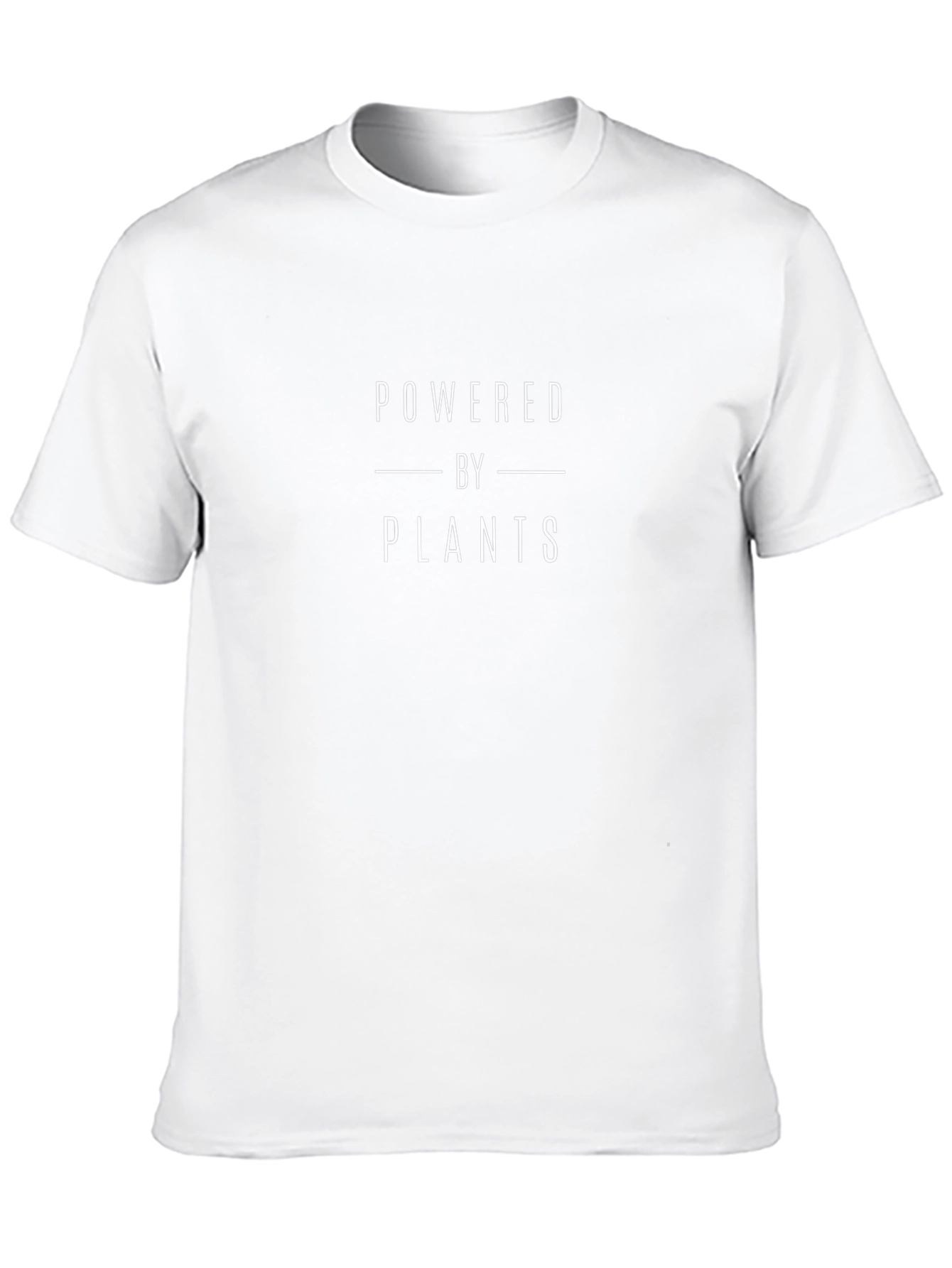 Powered by Plants Graphic Tee - Black