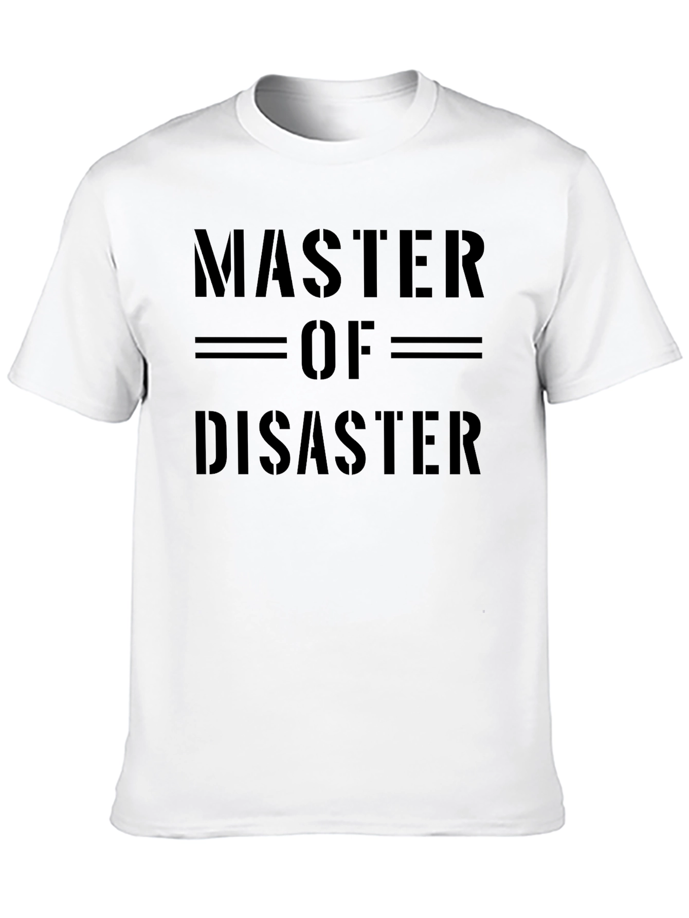Master of Disaster Black Graphic Tee