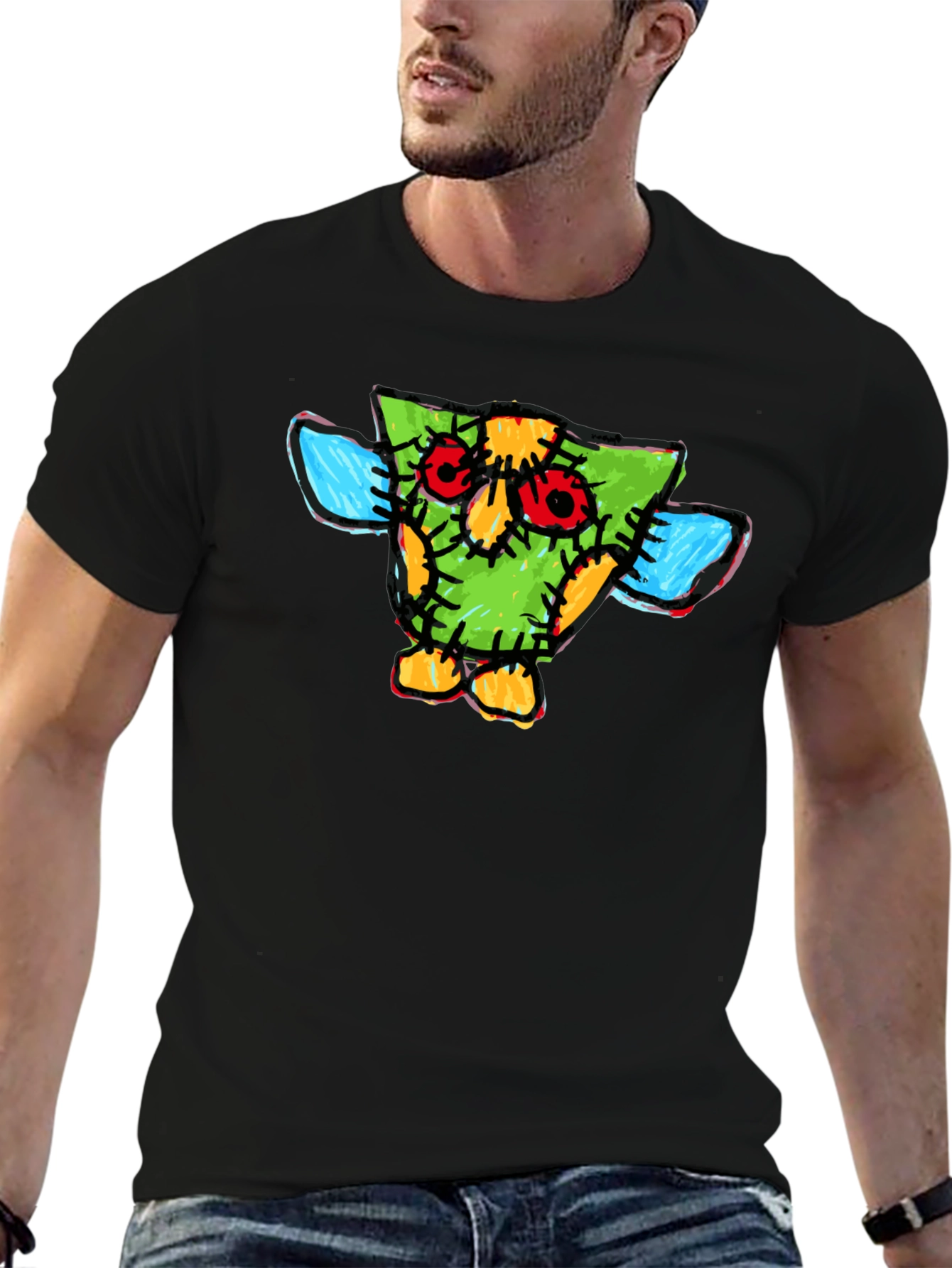 Funky Cartoon Owl T-Shirt