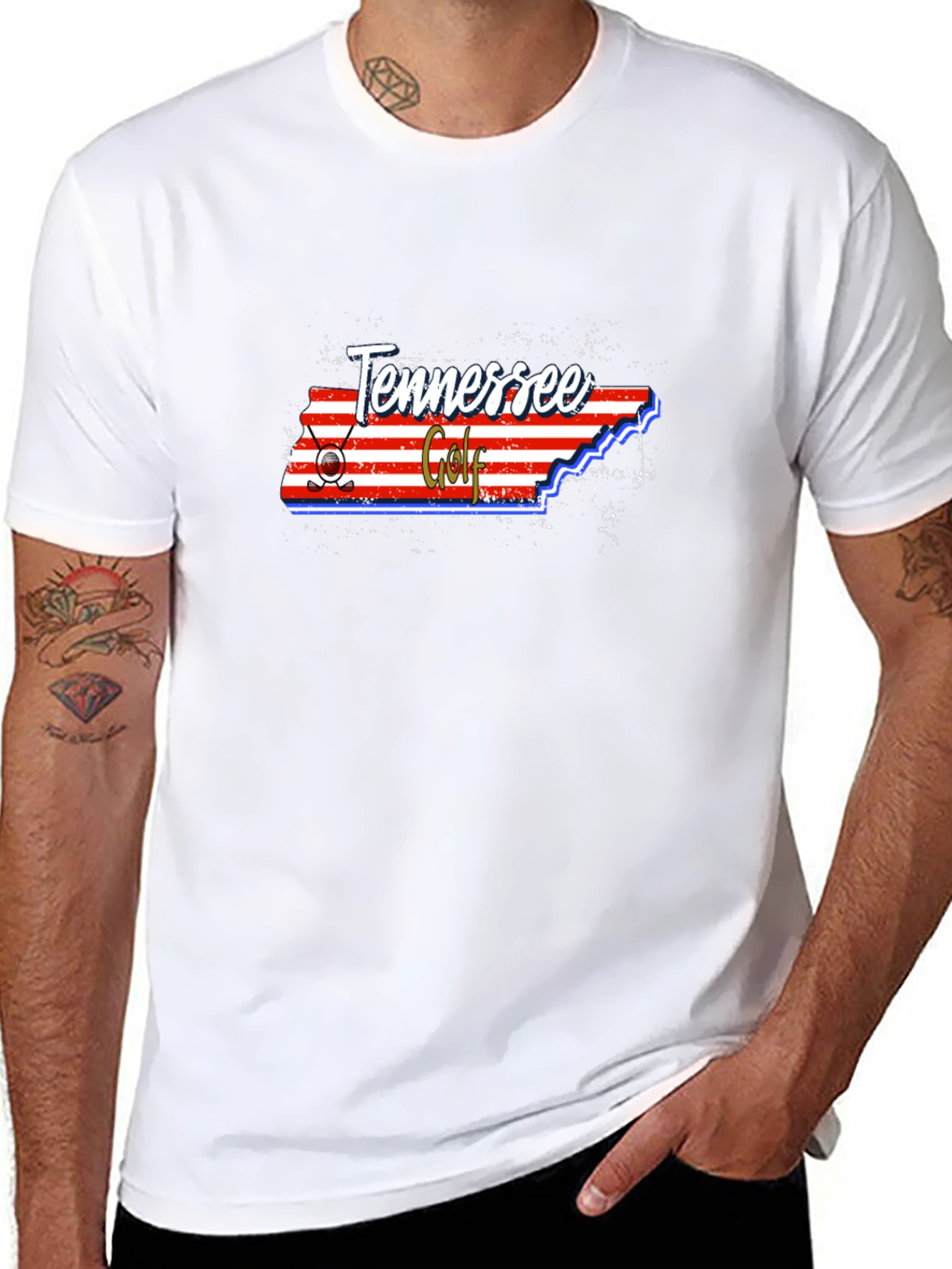 Tennessee Golf Graphic Tee
