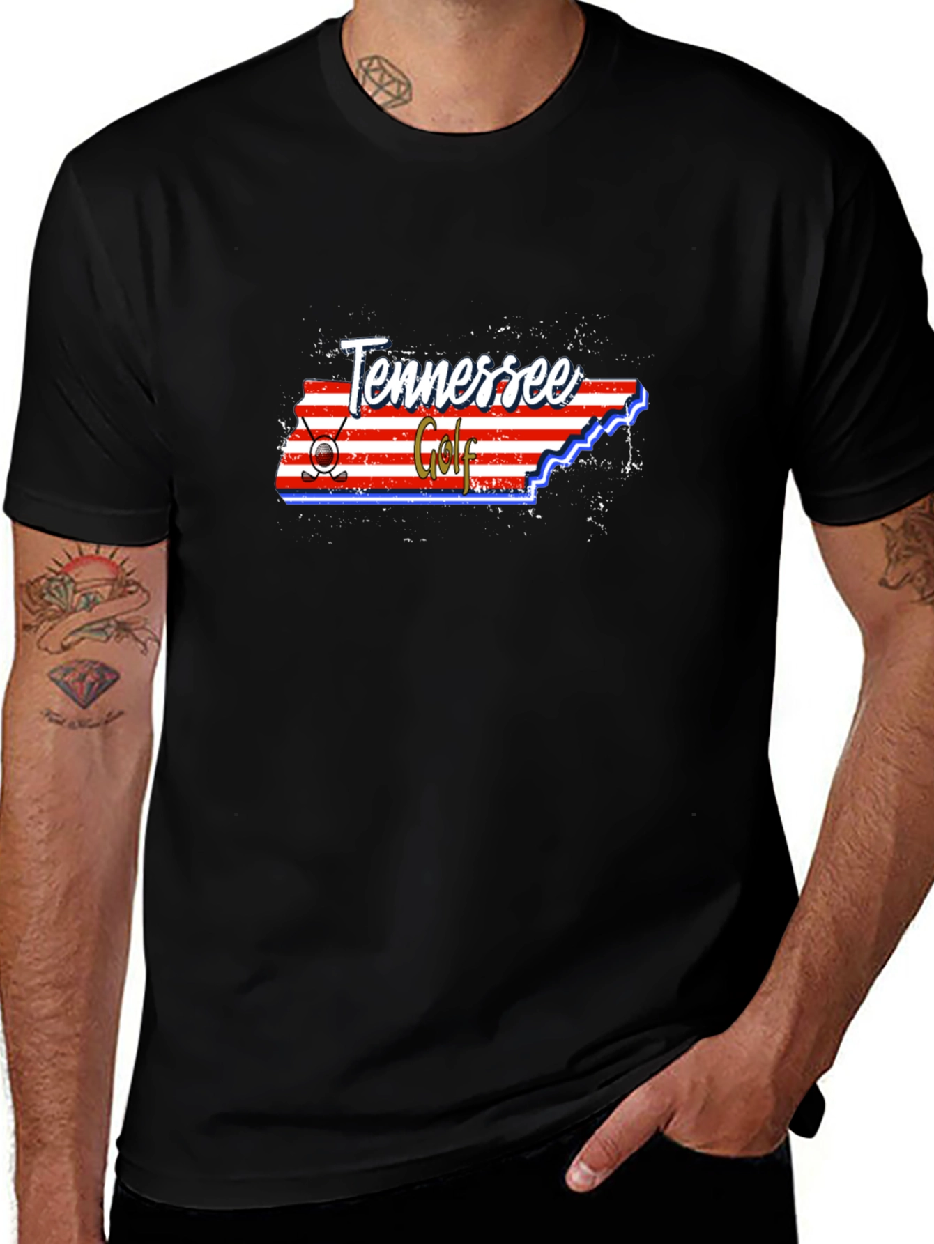 Tennessee Golf Graphic Tee