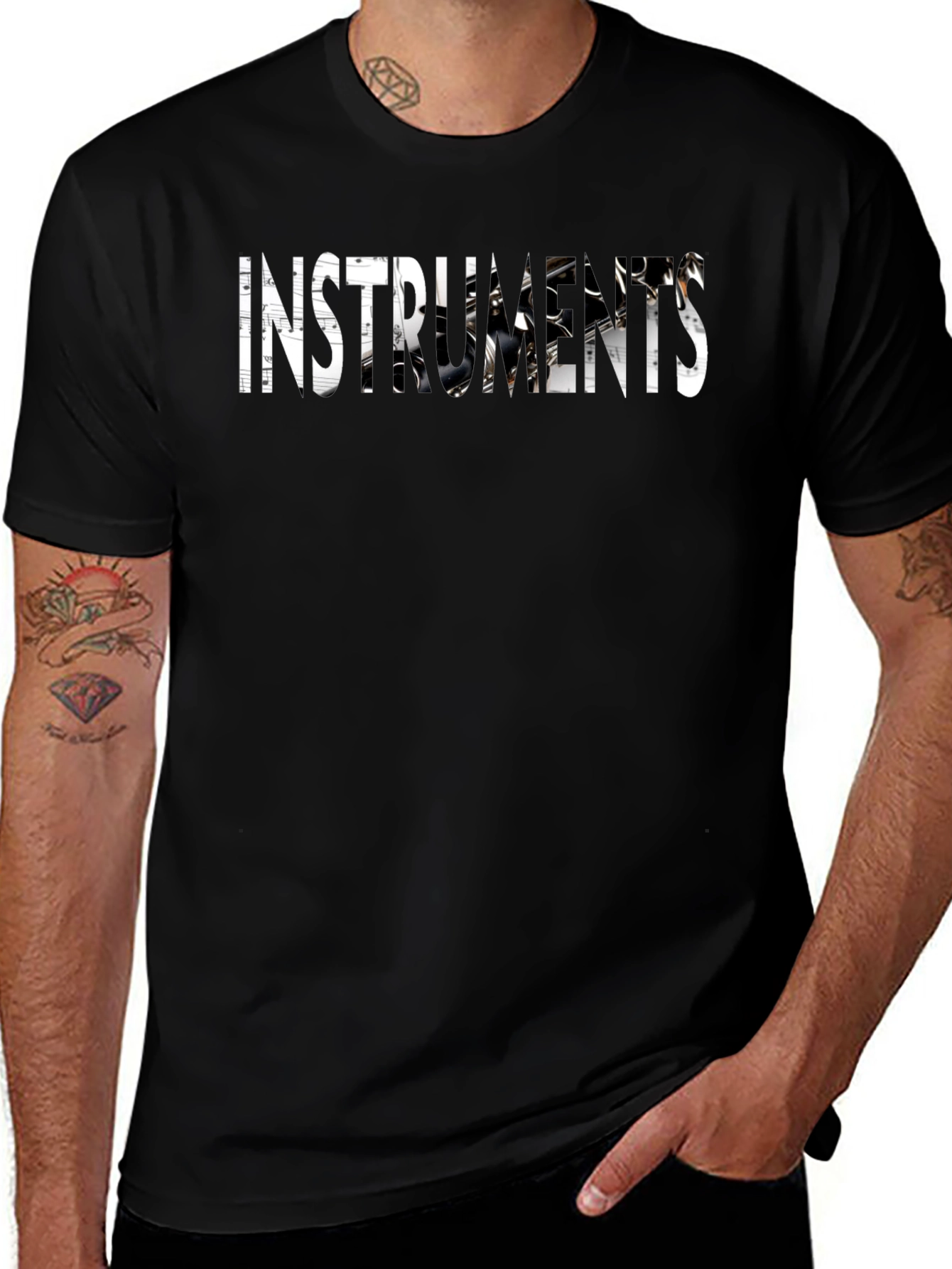 Musical Instruments Graphic Tee