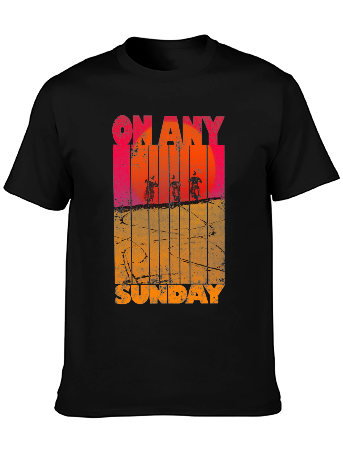 On Any Sunday Graphic T-Shirt - Classic Moto Style