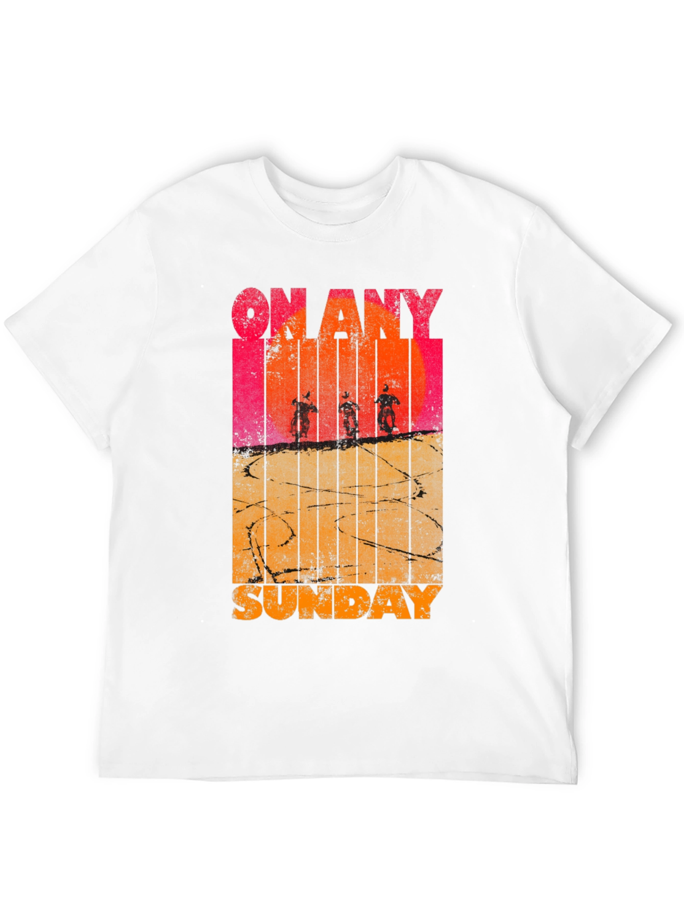 On Any Sunday Graphic T-Shirt - Classic Moto Style
