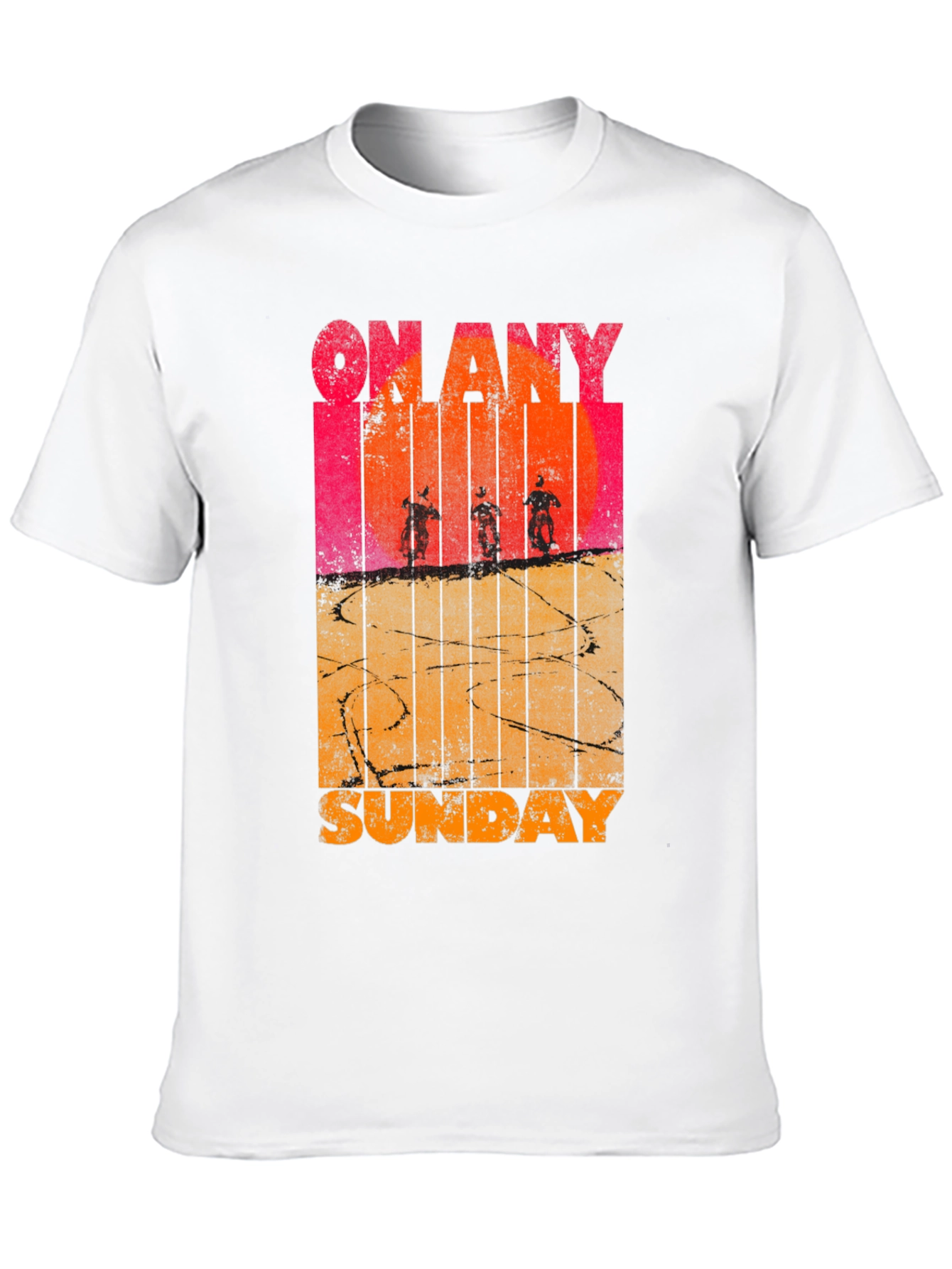 On Any Sunday Graphic T-Shirt - Classic Moto Style