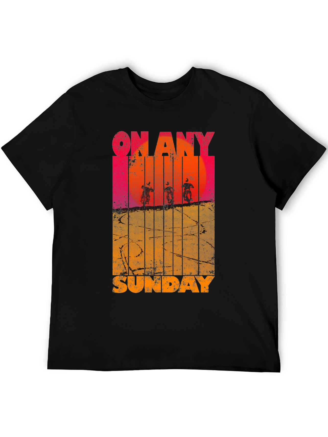 On Any Sunday Graphic T-Shirt - Classic Moto Style