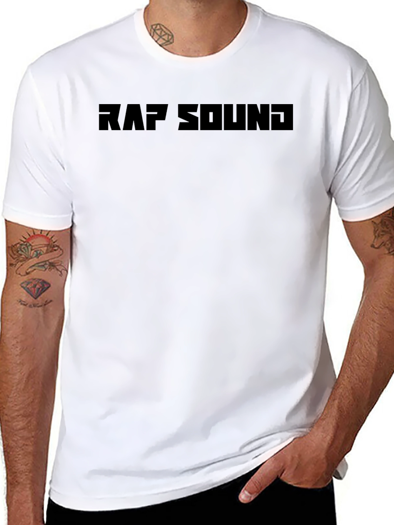 Rap Sound Black T-Shirt